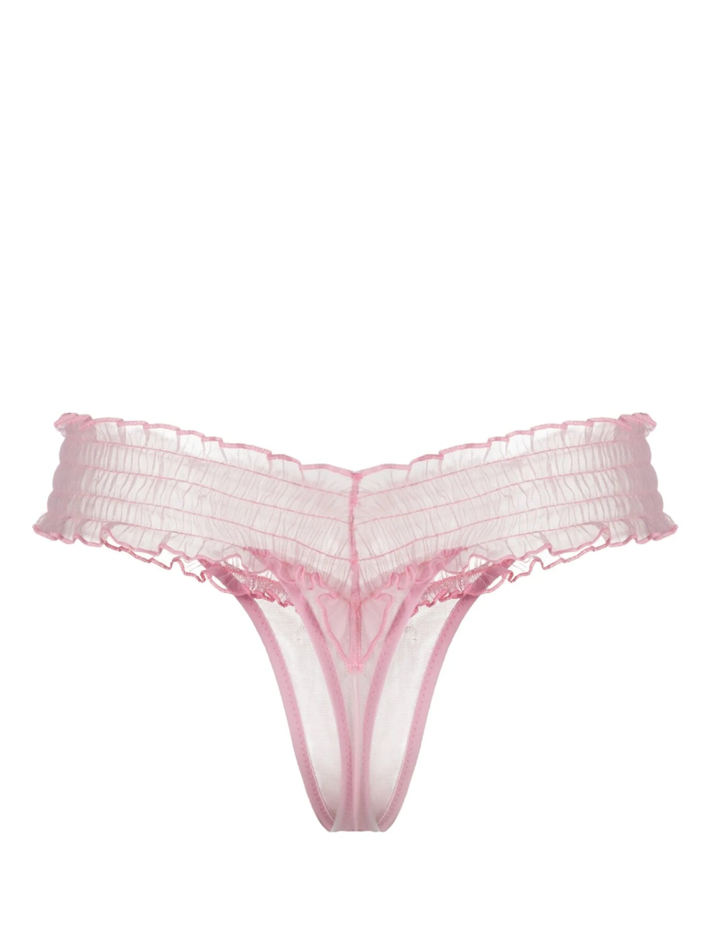 Isosceles high-cut thong
