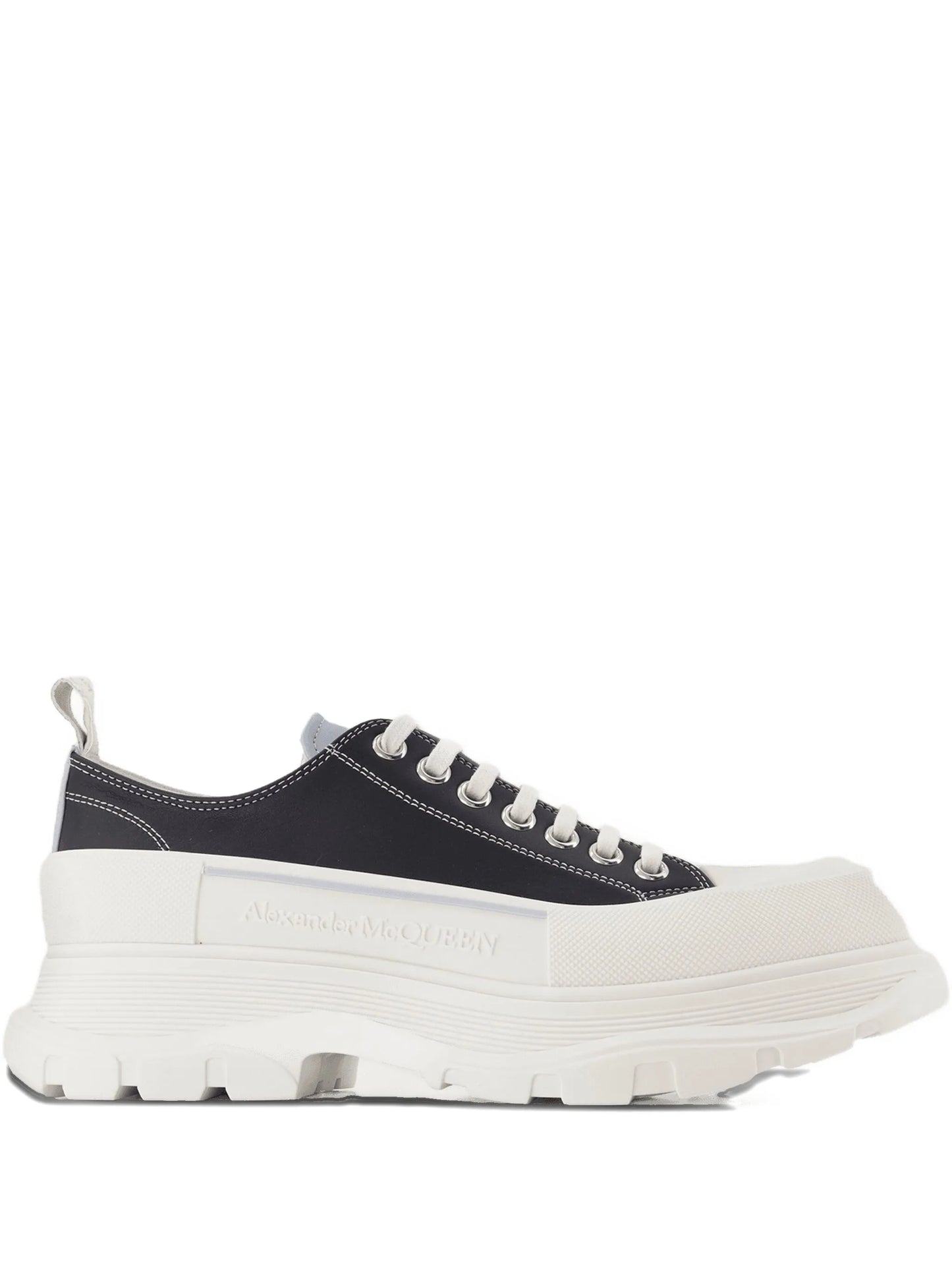 Tread slick lace-up sneakers