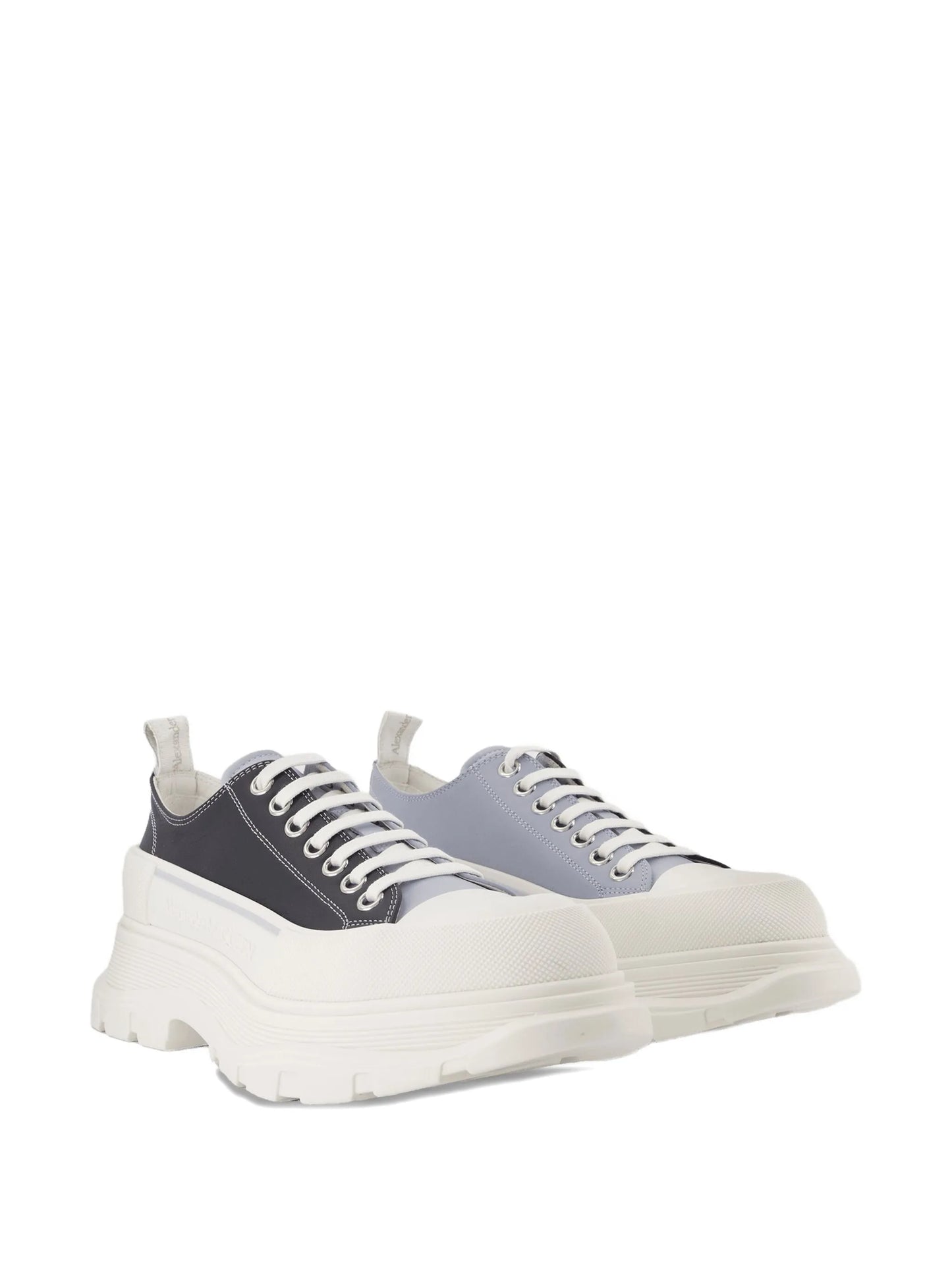 Tread slick lace-up sneakers