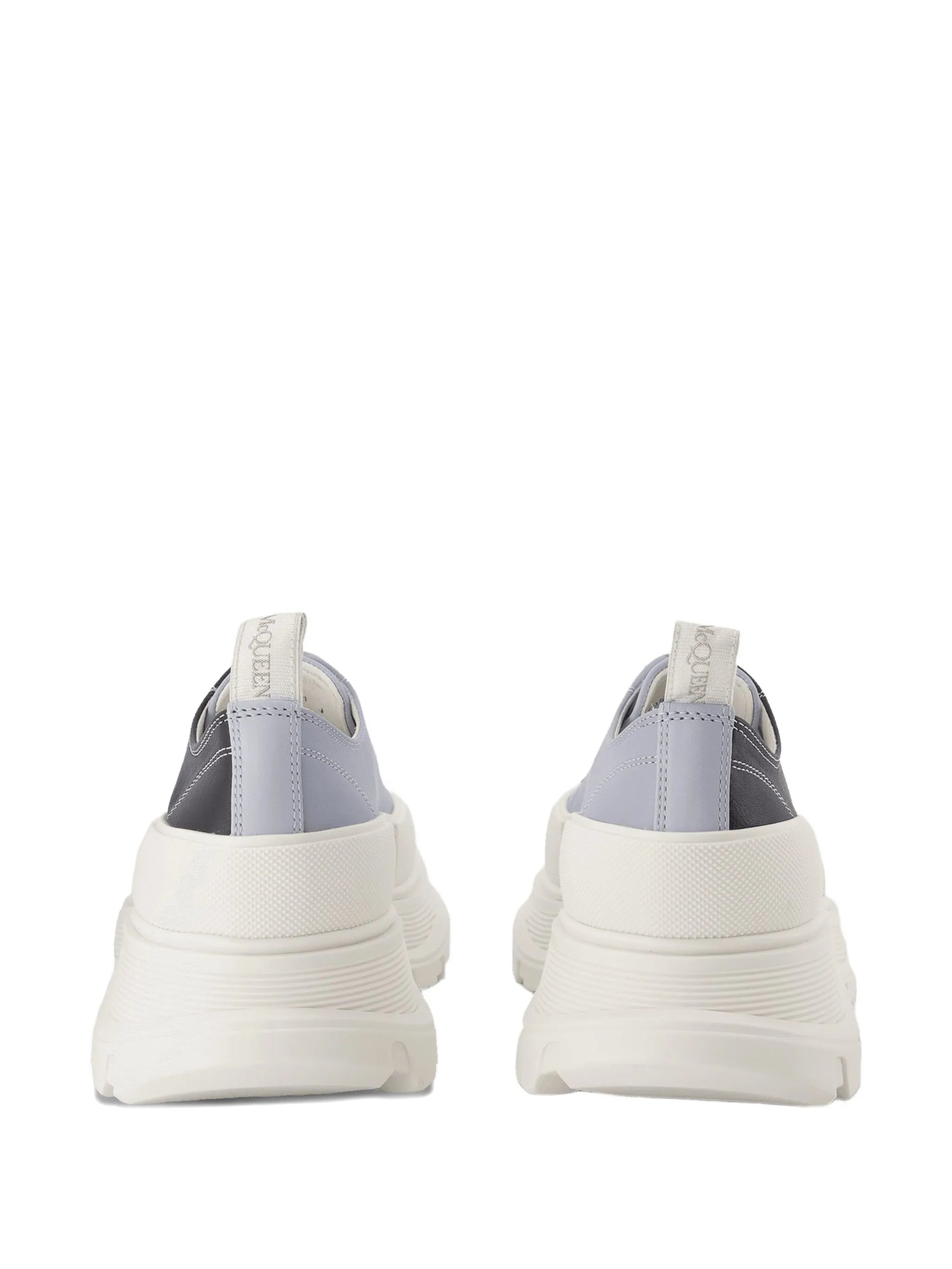 Tread slick lace-up sneakers