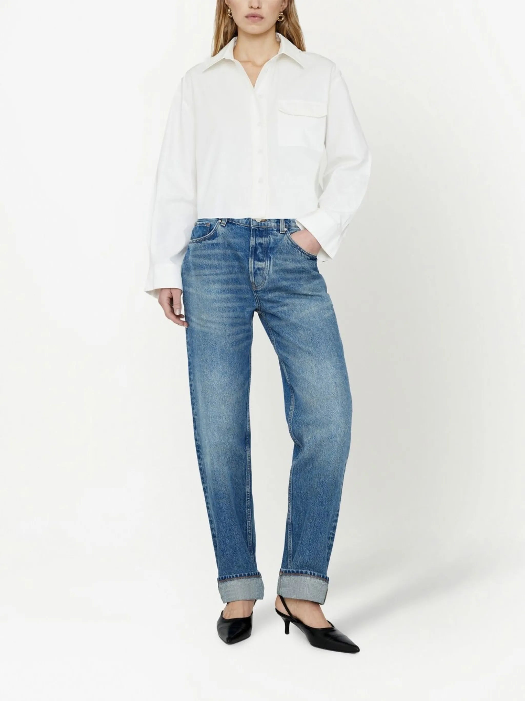 Travis boxy cotton shirt