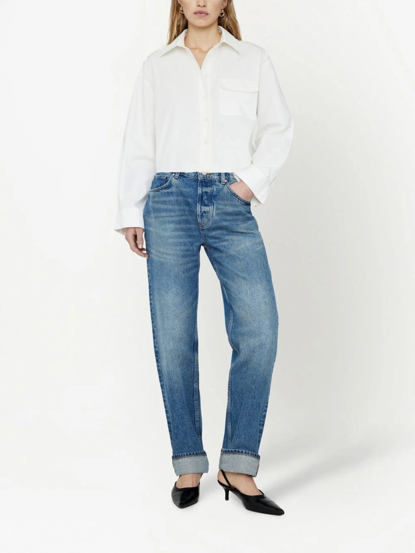 Travis boxy cotton shirt