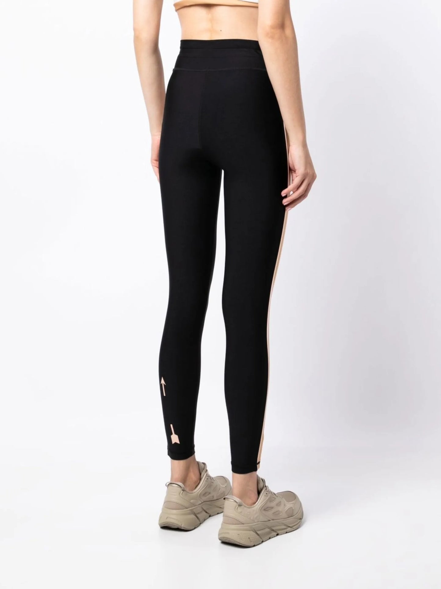 side stripe-detail leggings