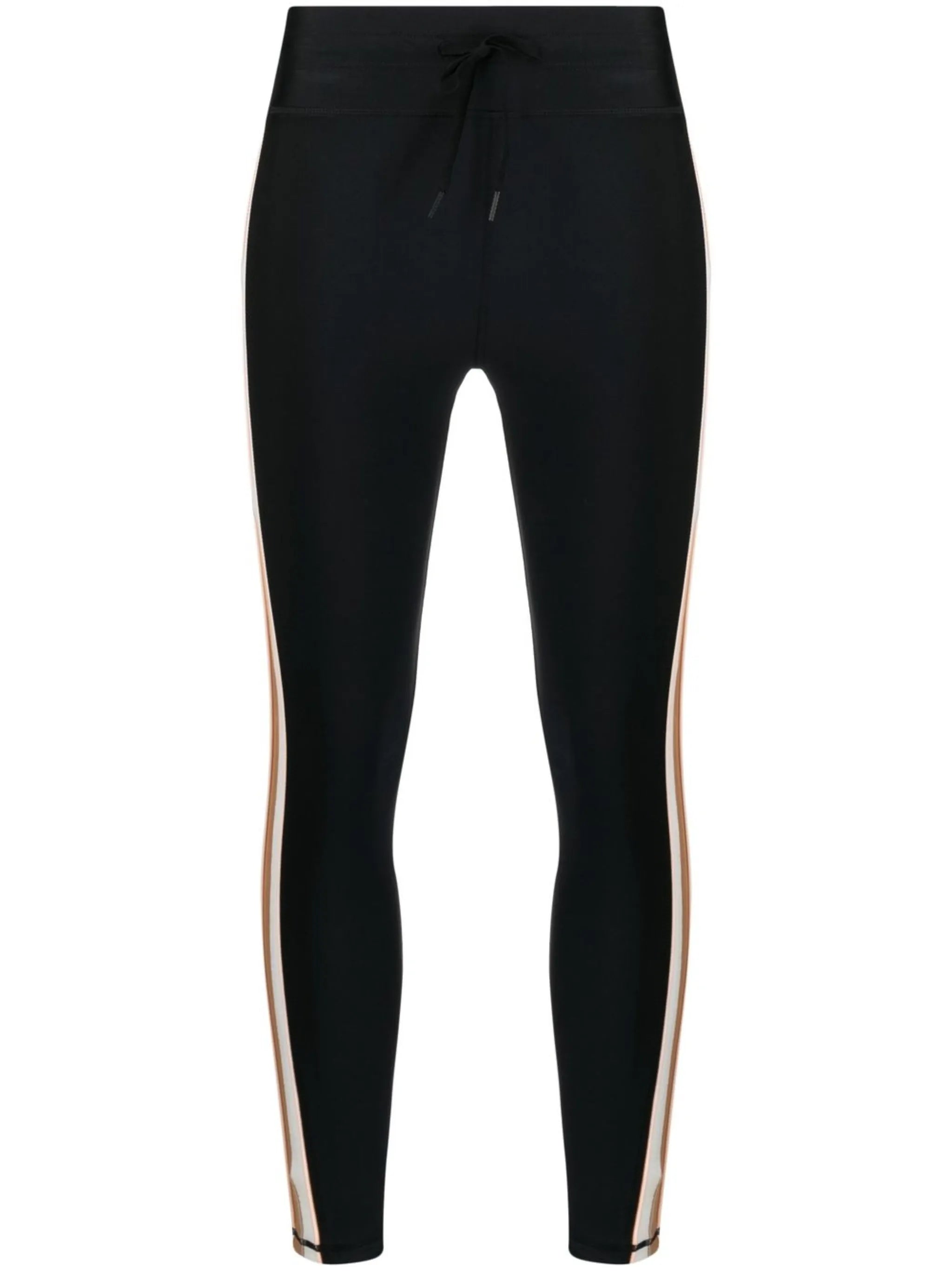 side stripe-detail leggings