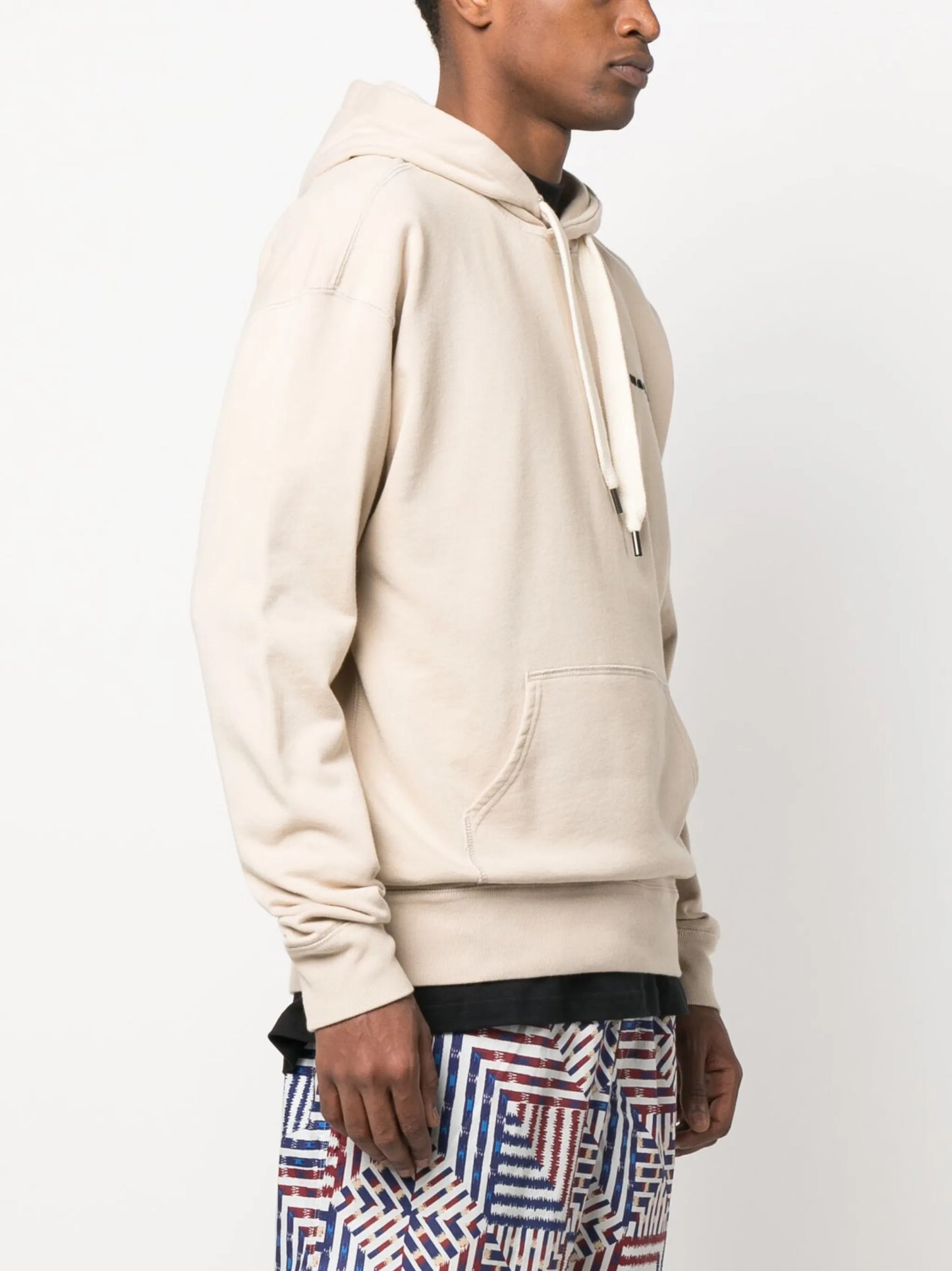 Marcello logo-embroidered hoodie