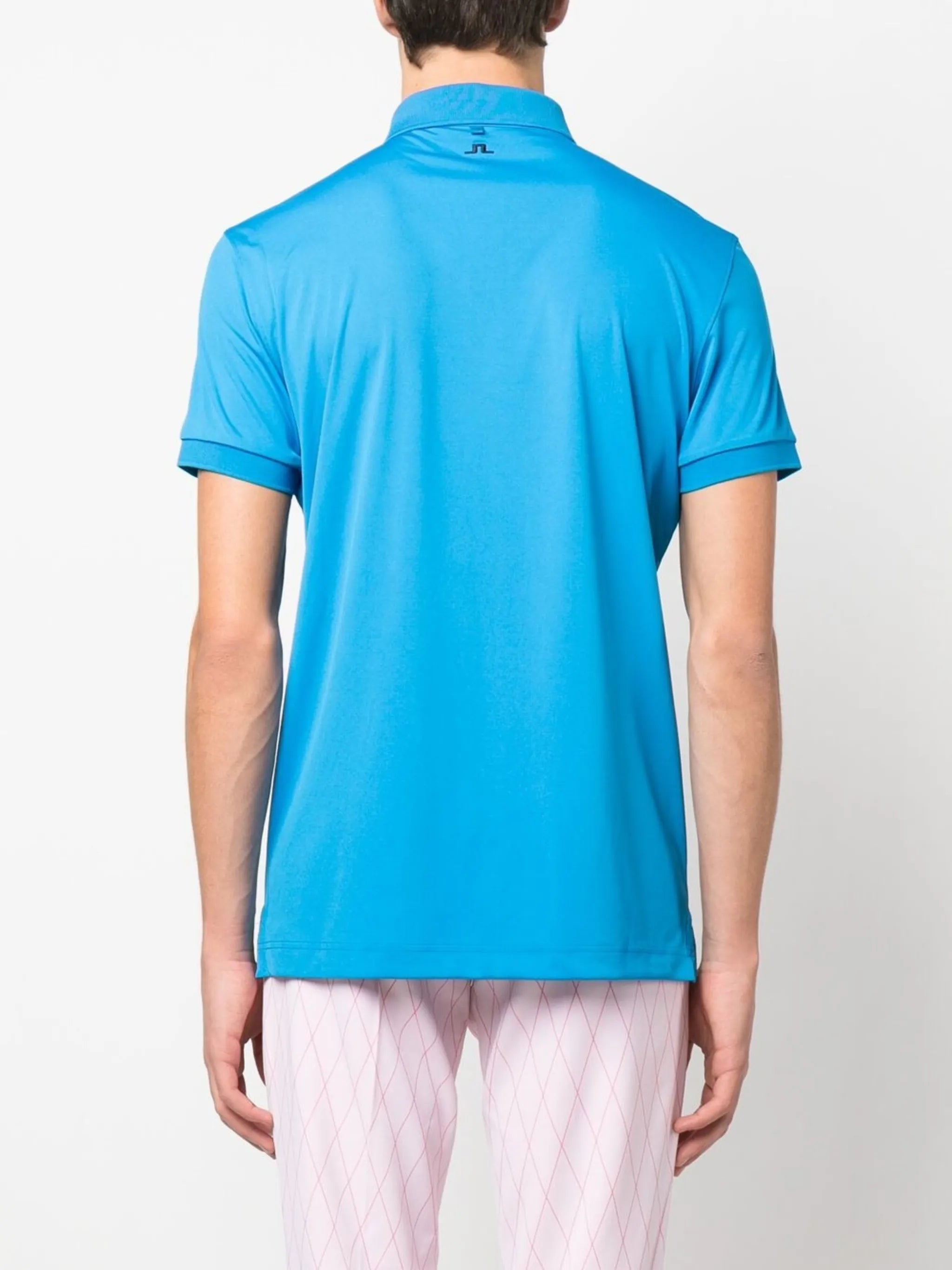 embroidered-logo polo shirt