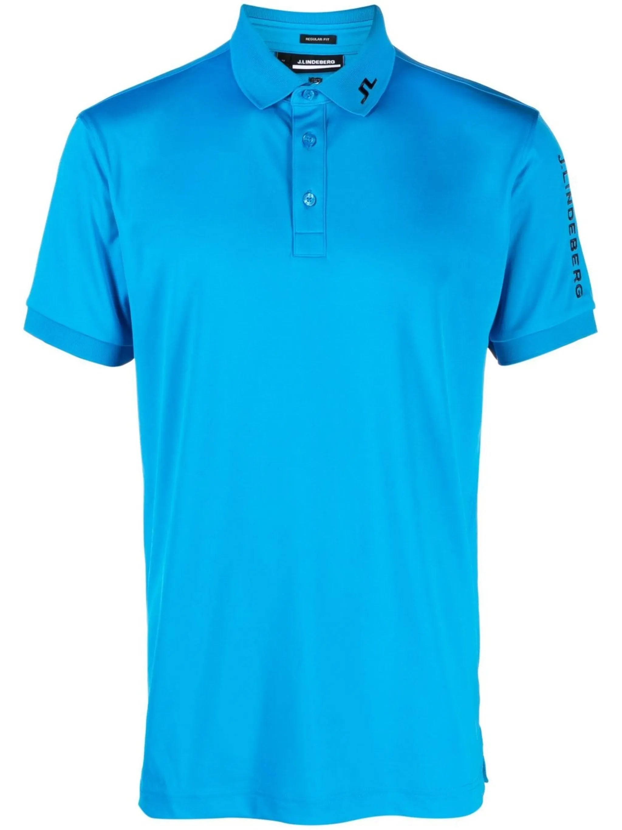 embroidered-logo polo shirt