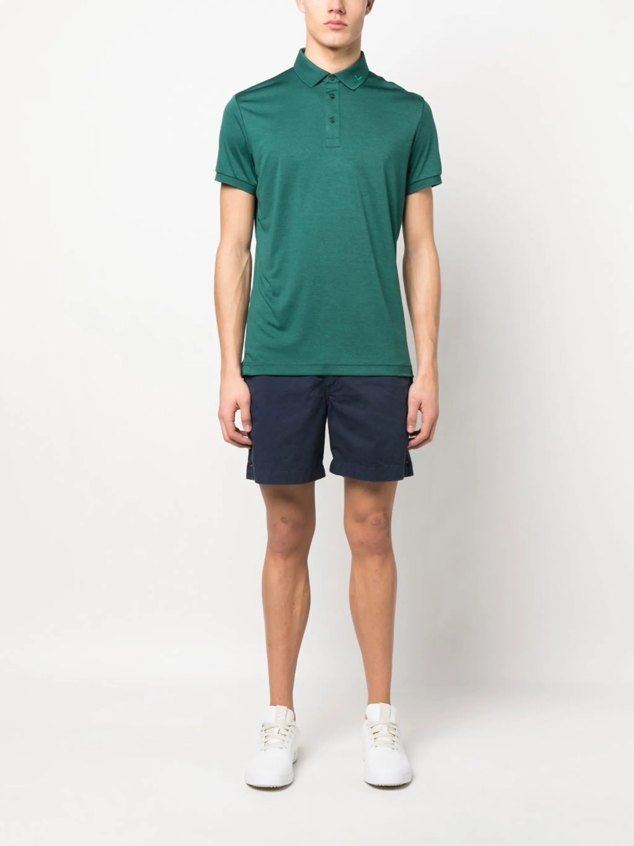 KV panelled polo shirt