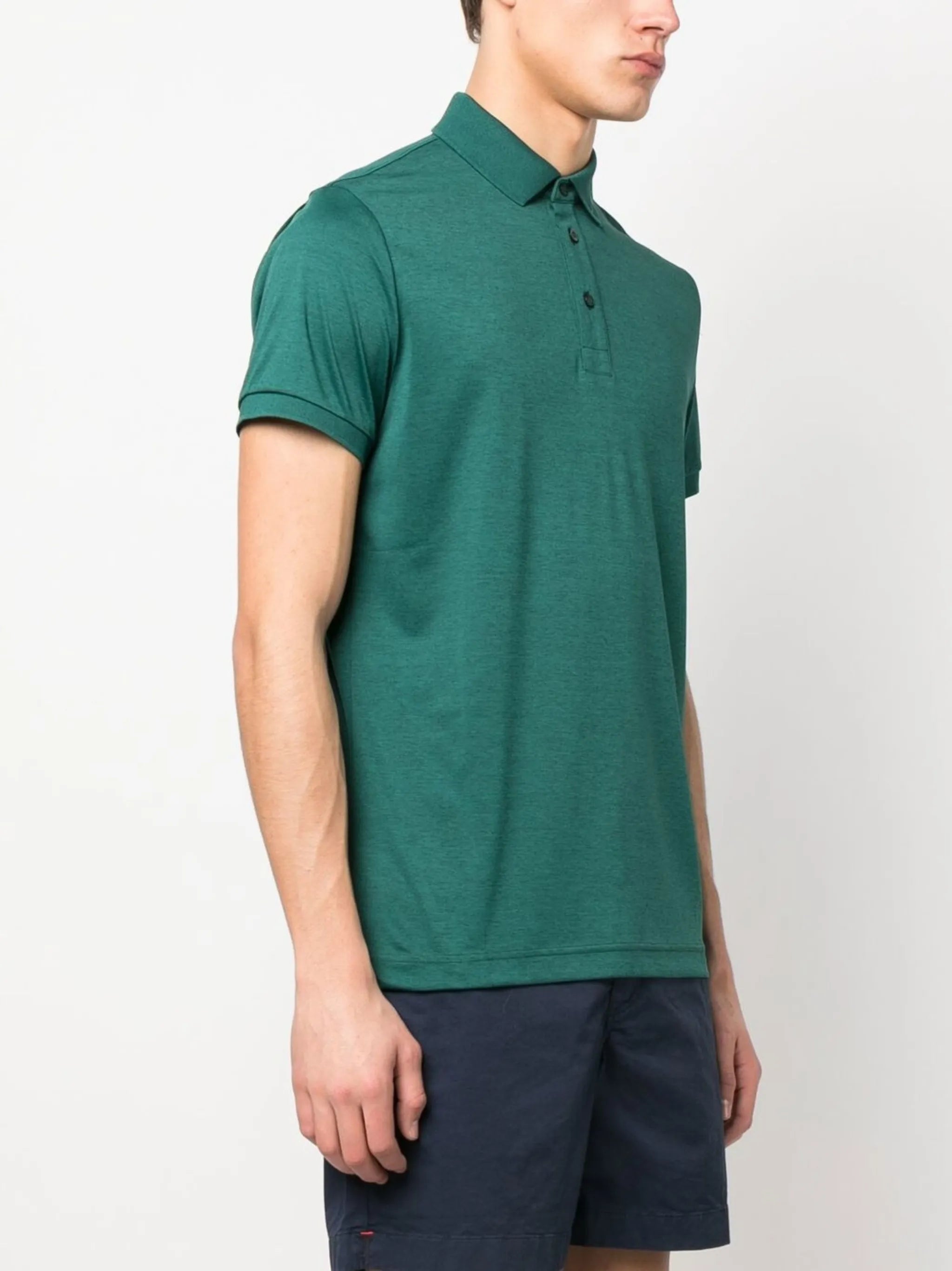 KV panelled polo shirt