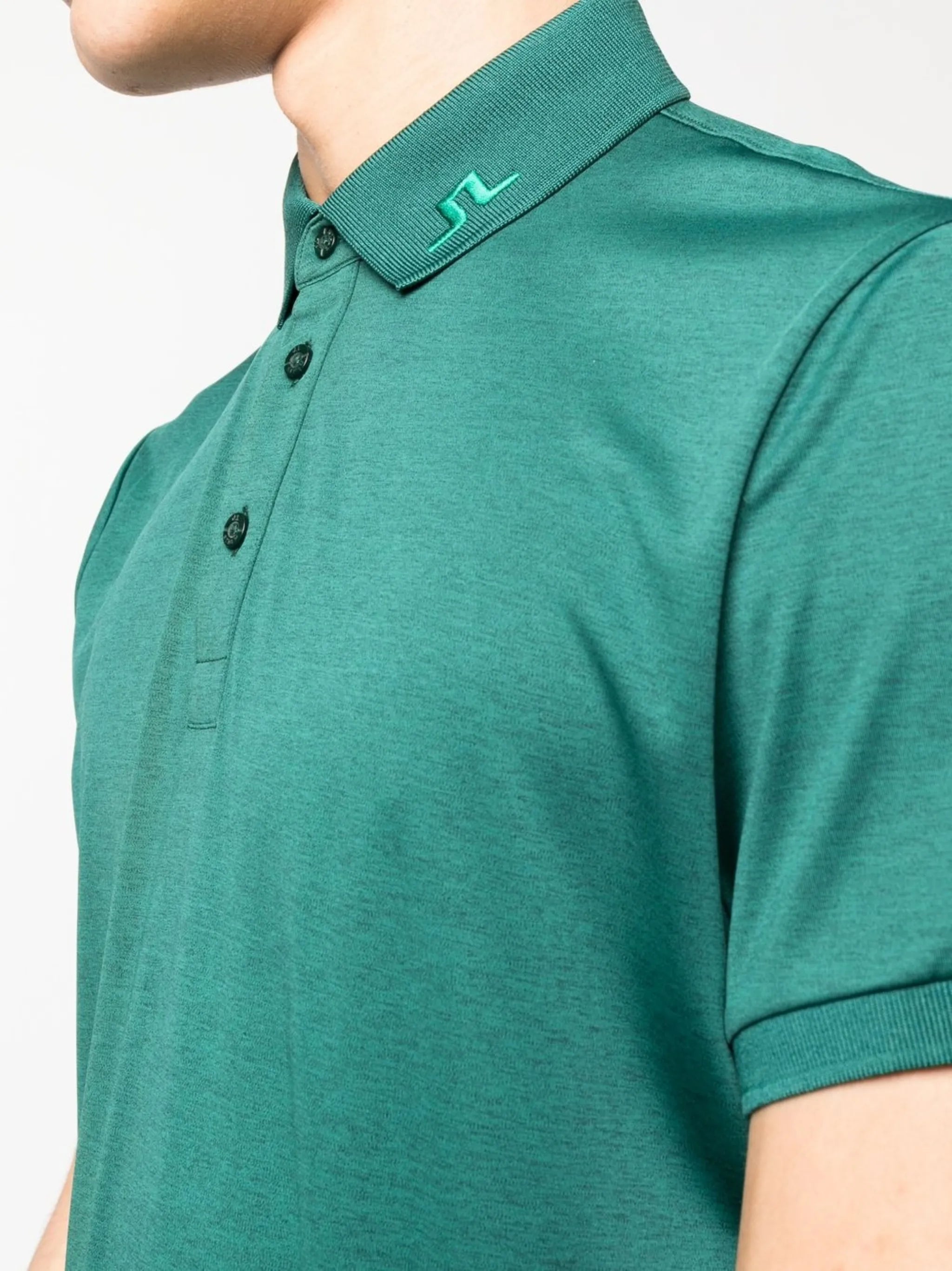KV panelled polo shirt