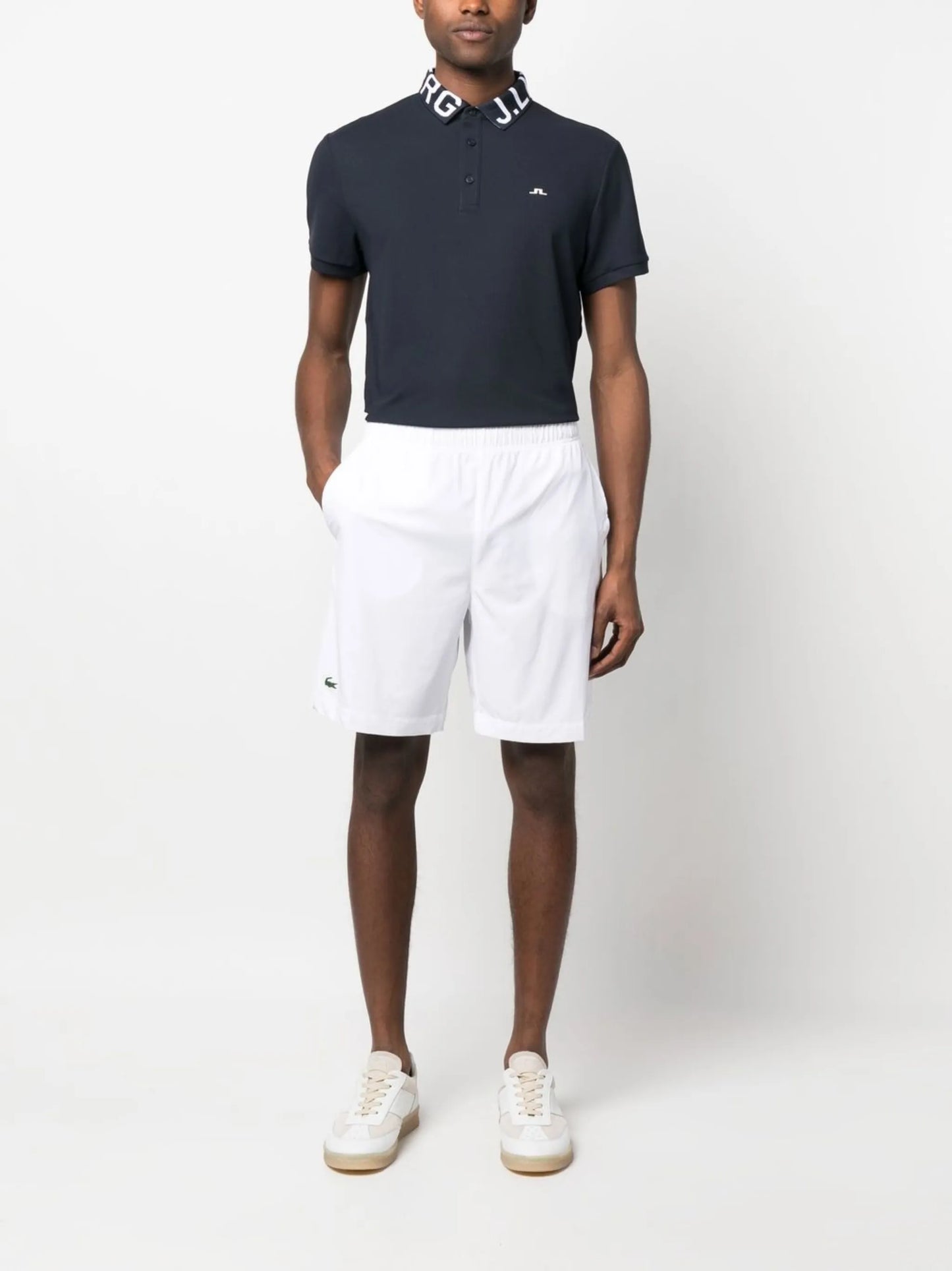 logo-print short-sleeve polo shirt