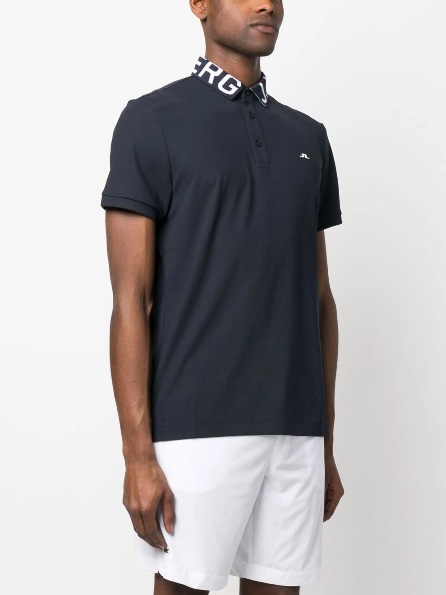 logo-print short-sleeve polo shirt