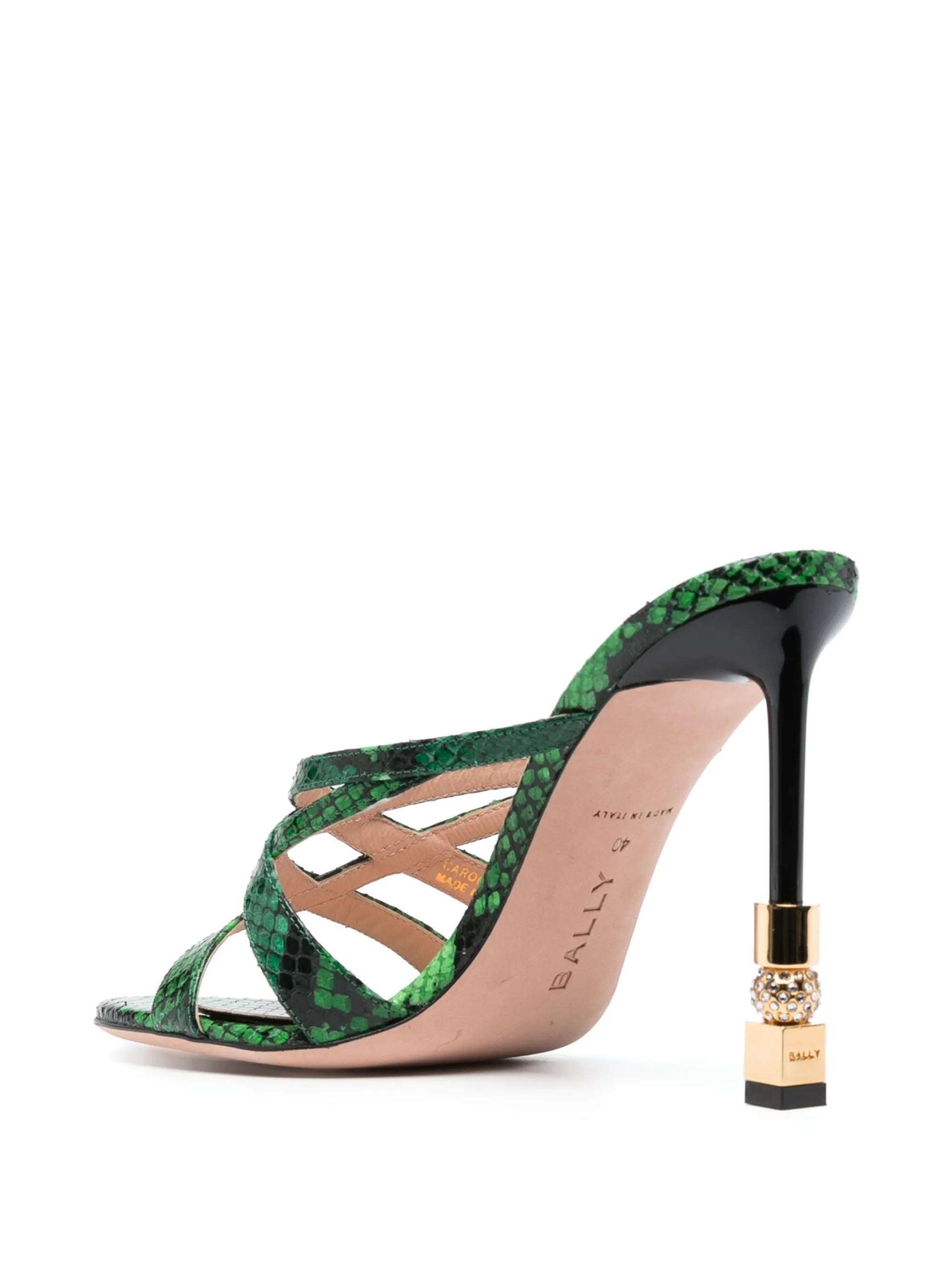 Carolyn 110mm leather sandals