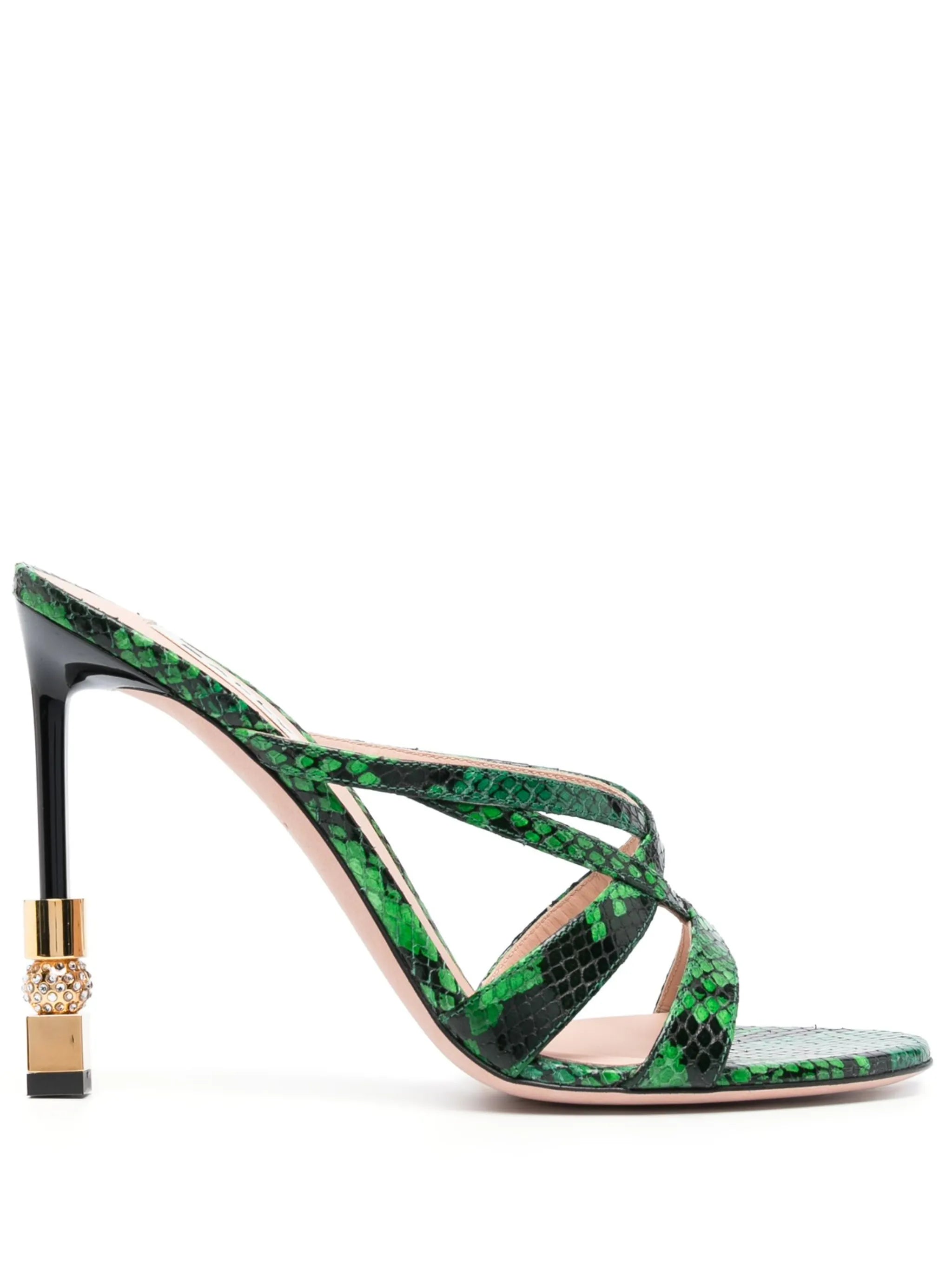 Carolyn 110mm leather sandals