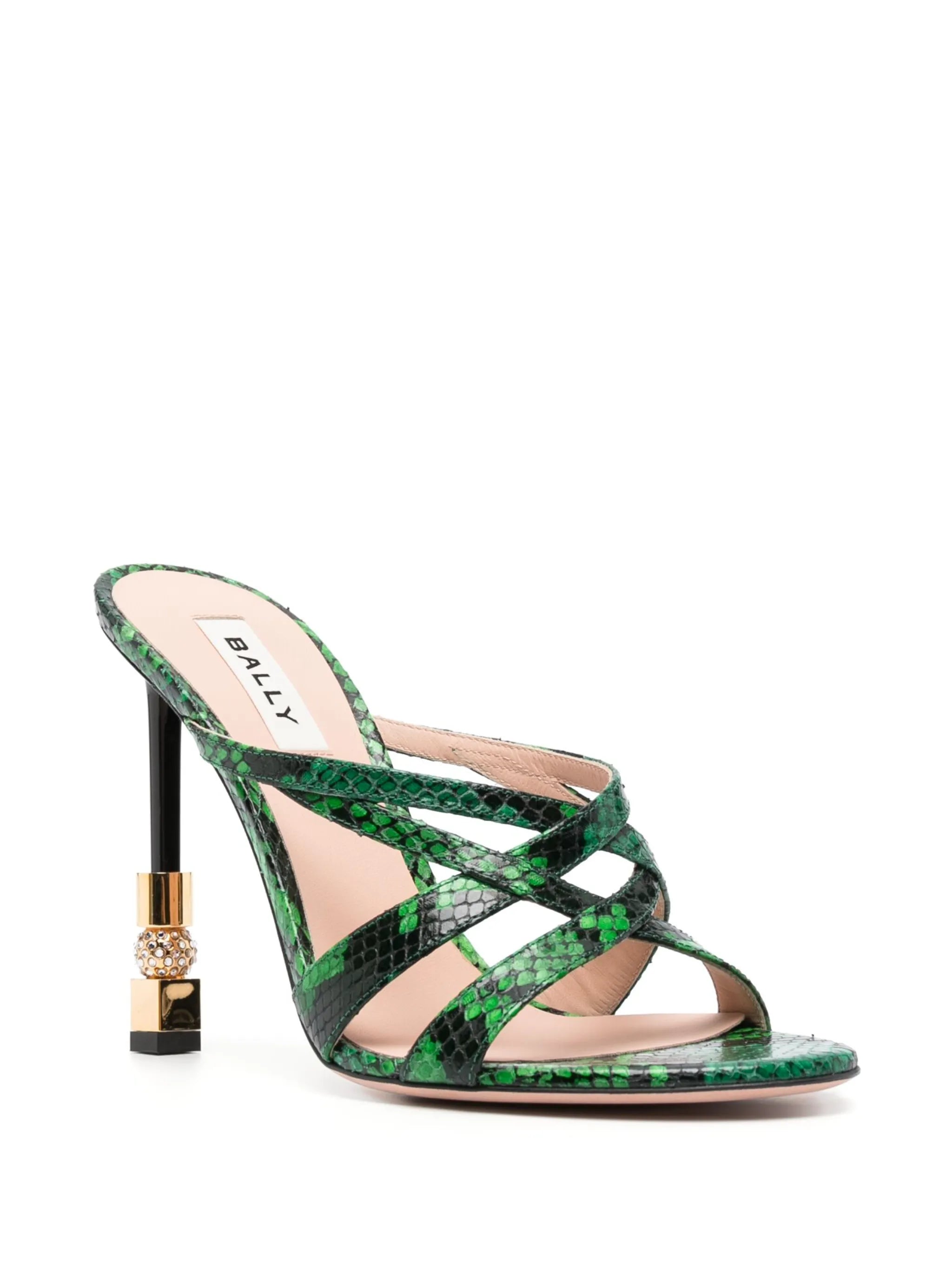 Carolyn 110mm leather sandals