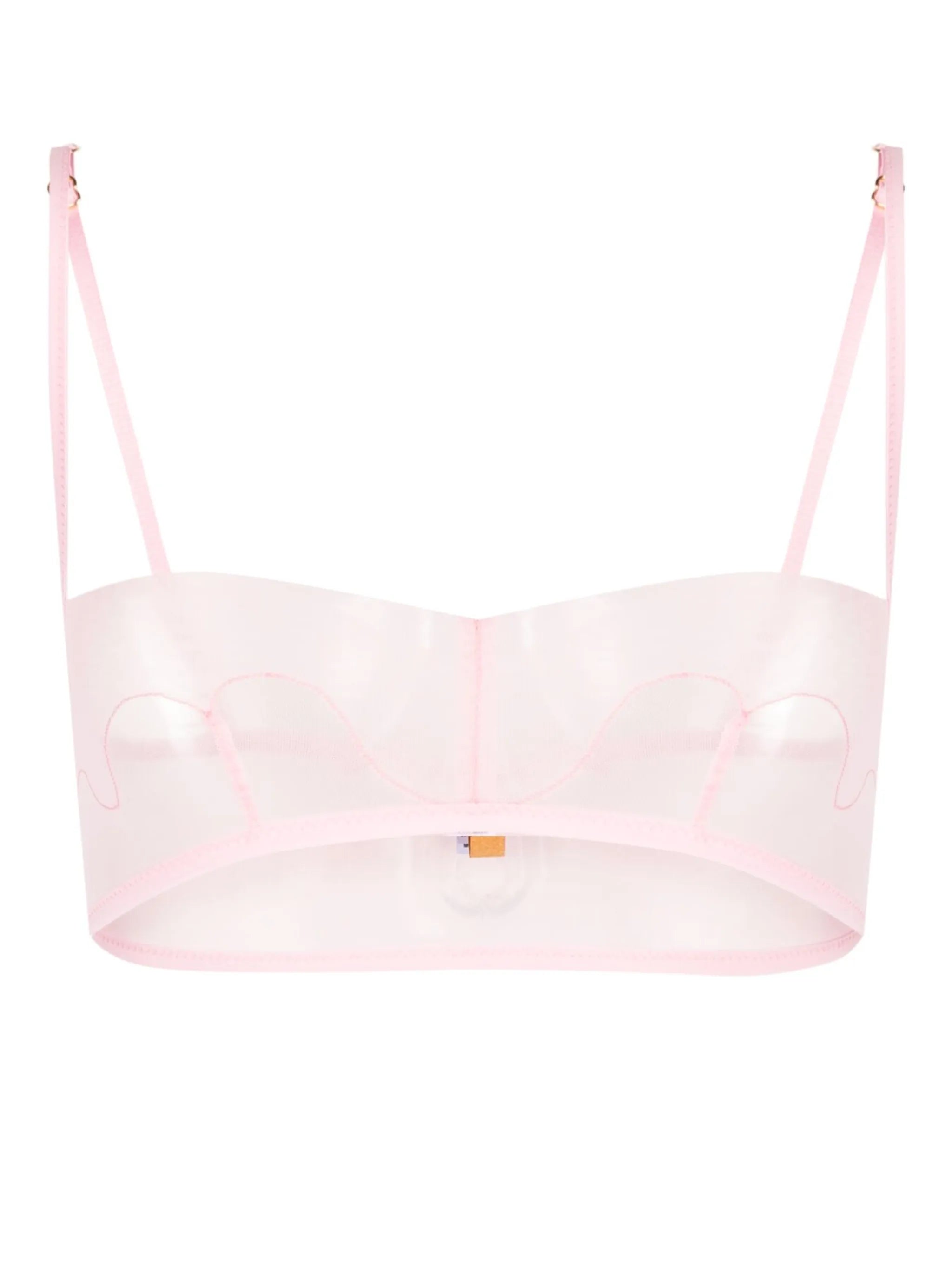 Elipse balconete-style bra