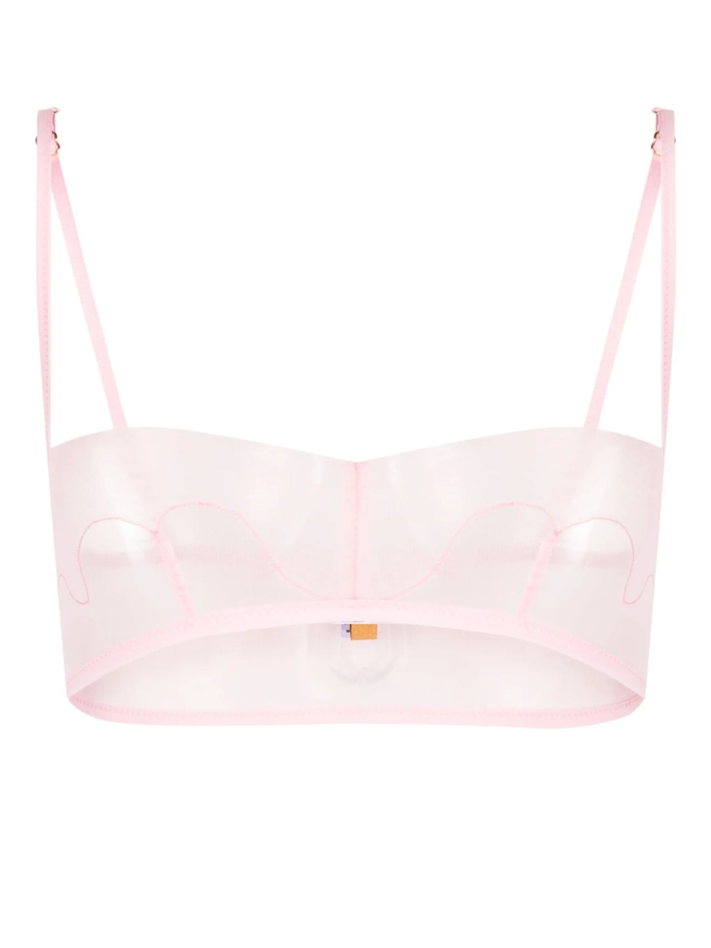 Elipse balconete-style bra