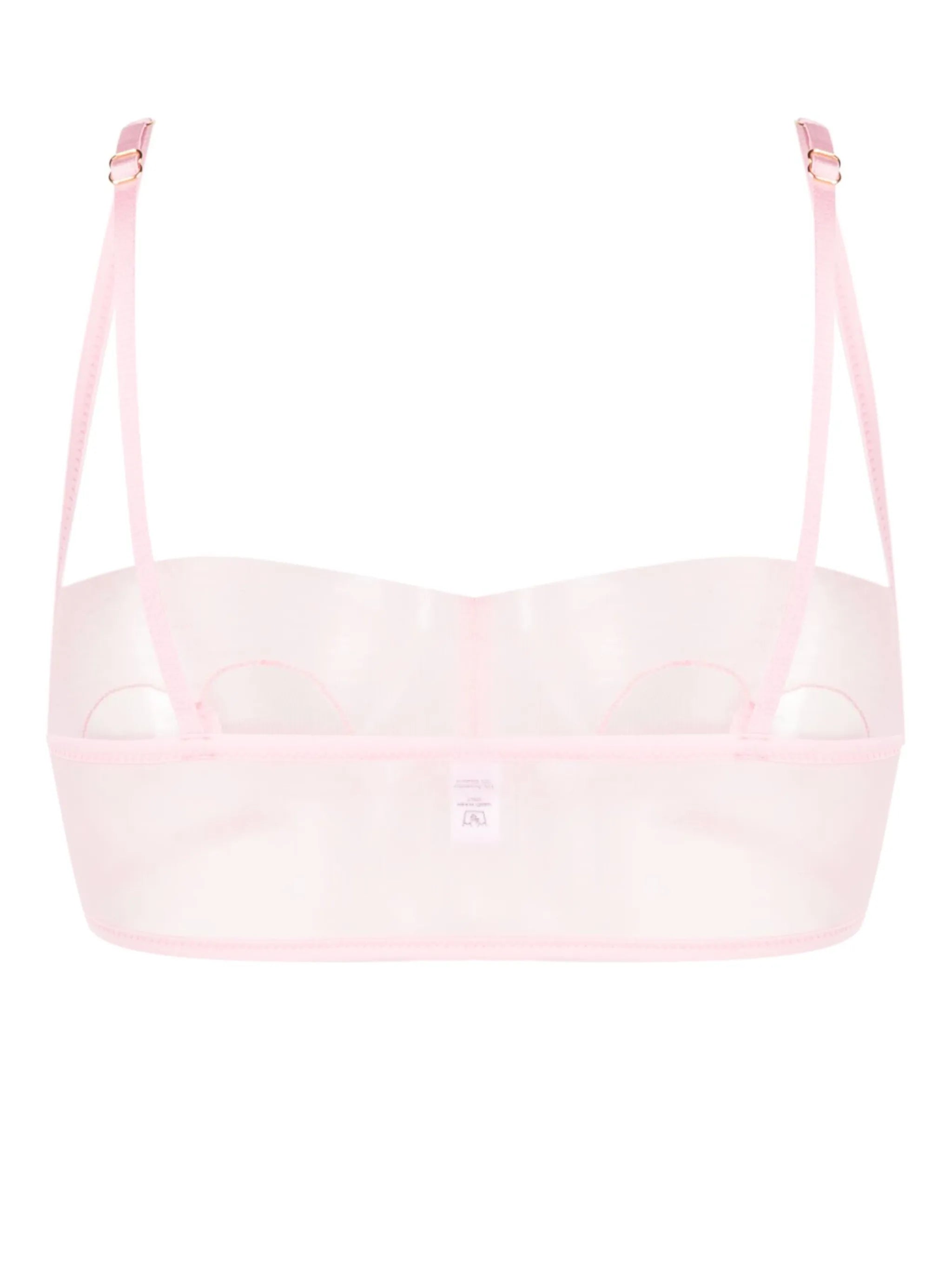 Elipse balconete-style bra