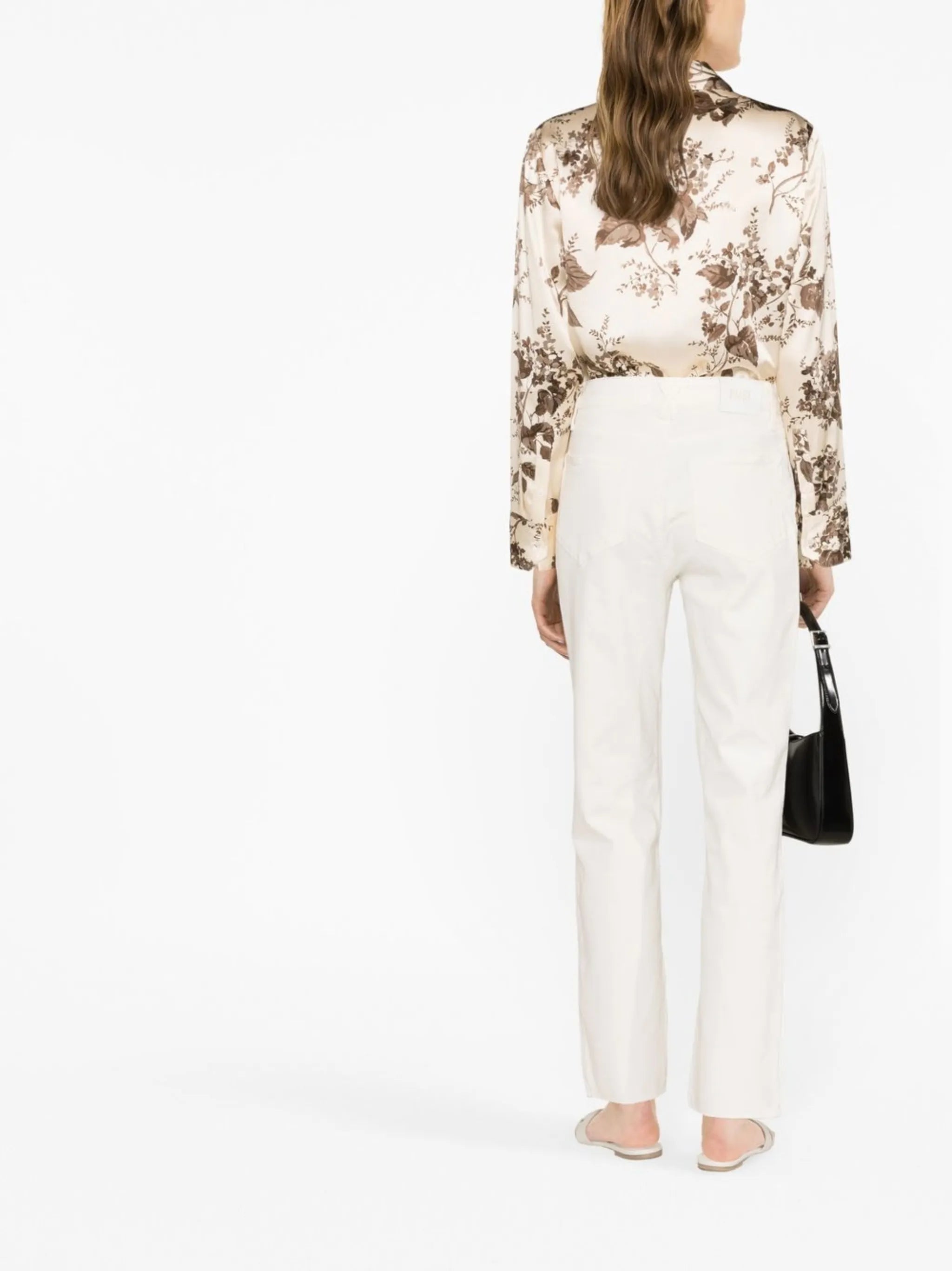 Stella raw-cut hem jeans