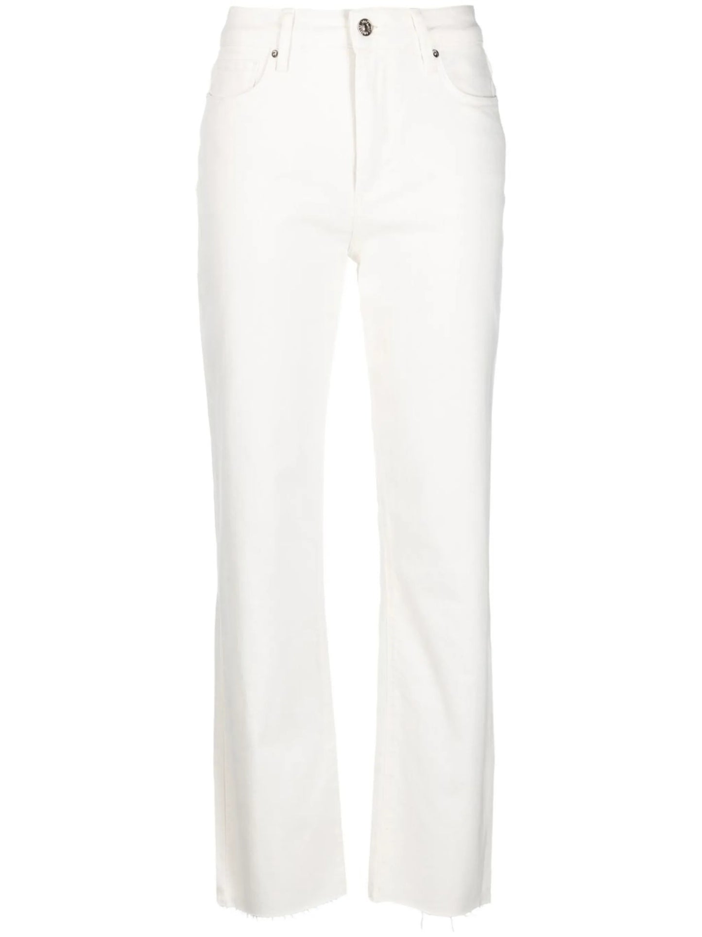 Stella raw-cut hem jeans