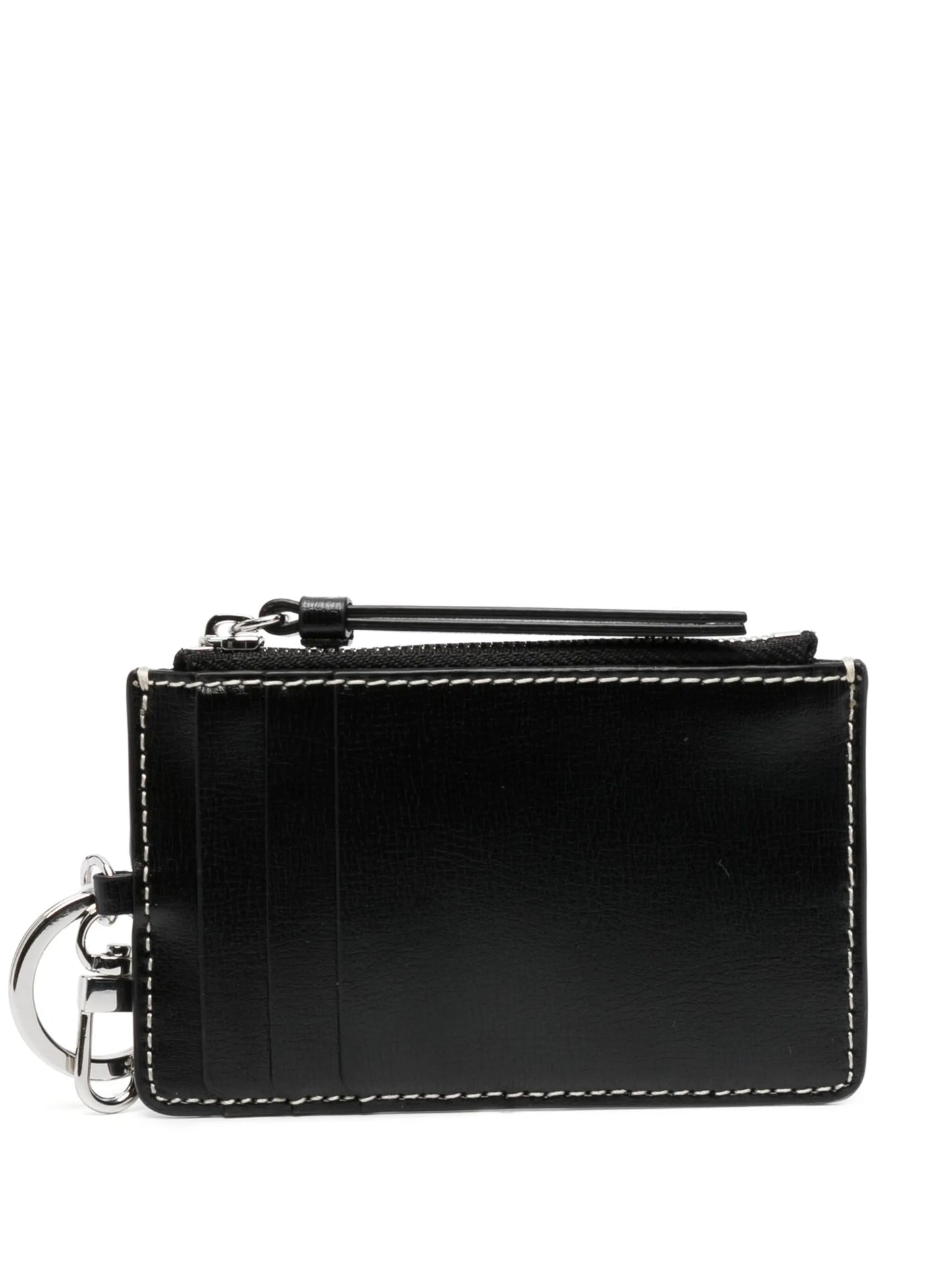 logo-embossed coin purse