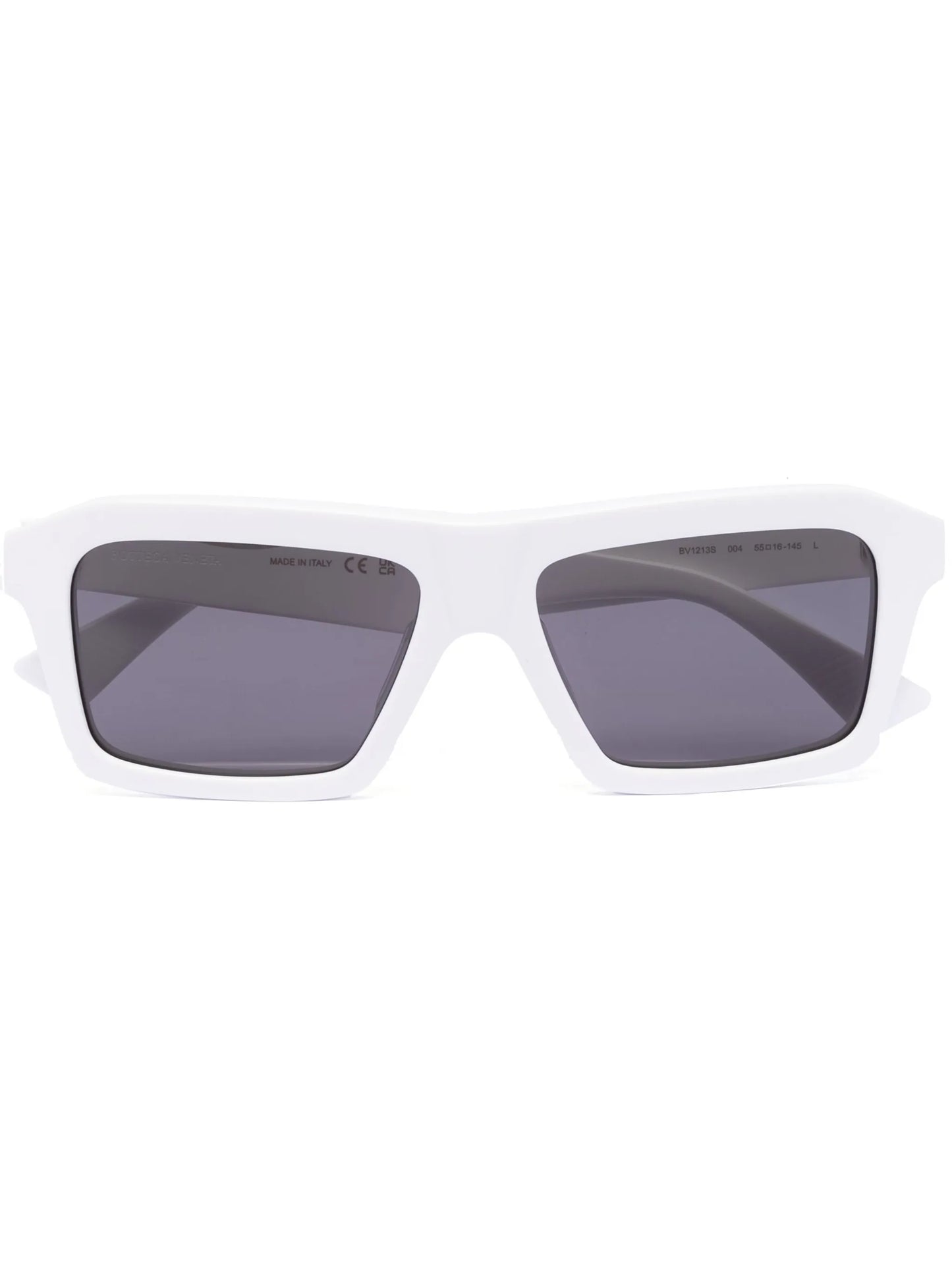 Boxy rectangle-frame sunglasses