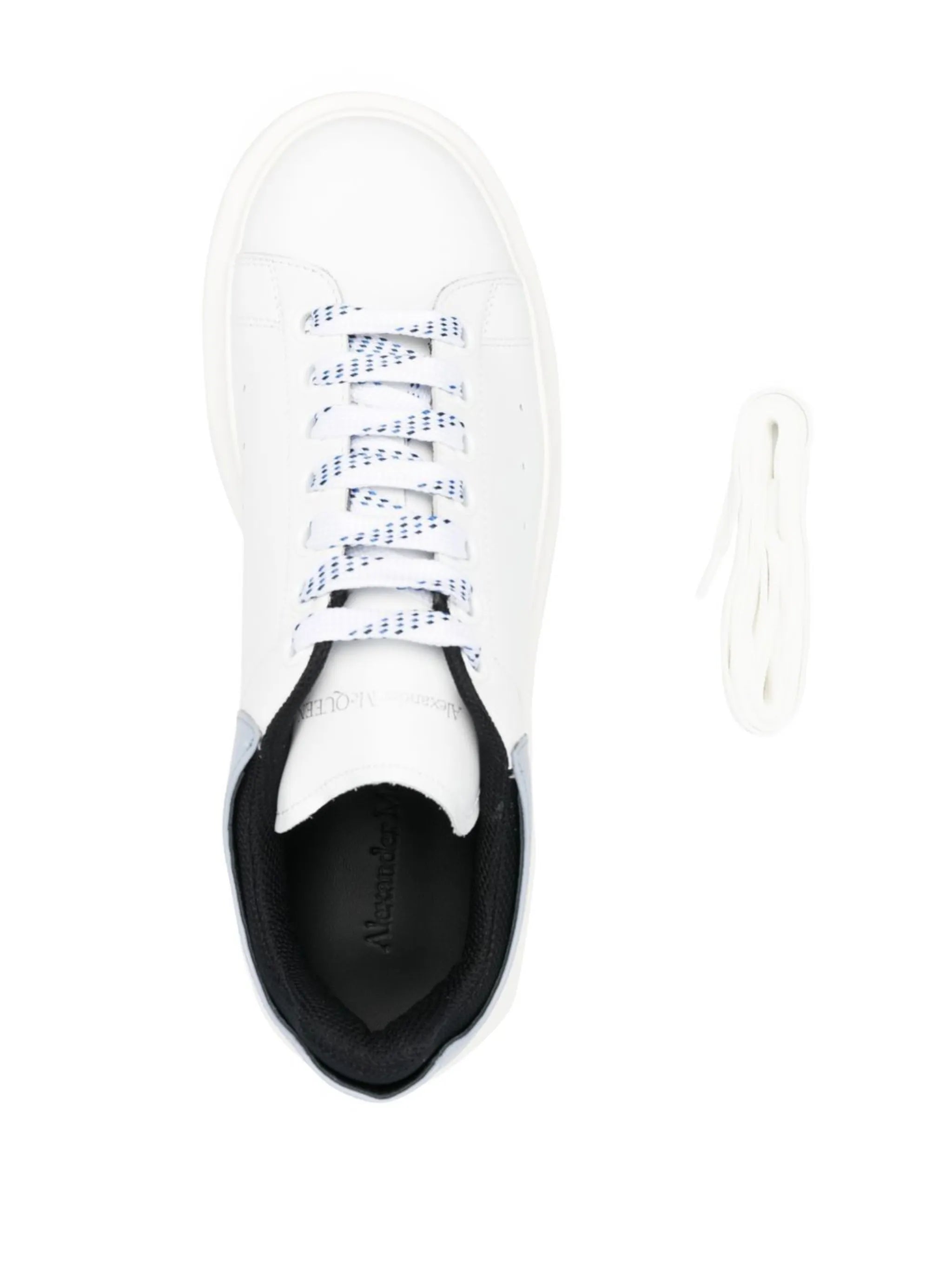 Oversized Leath S.Rubb Larry low-top sneakers