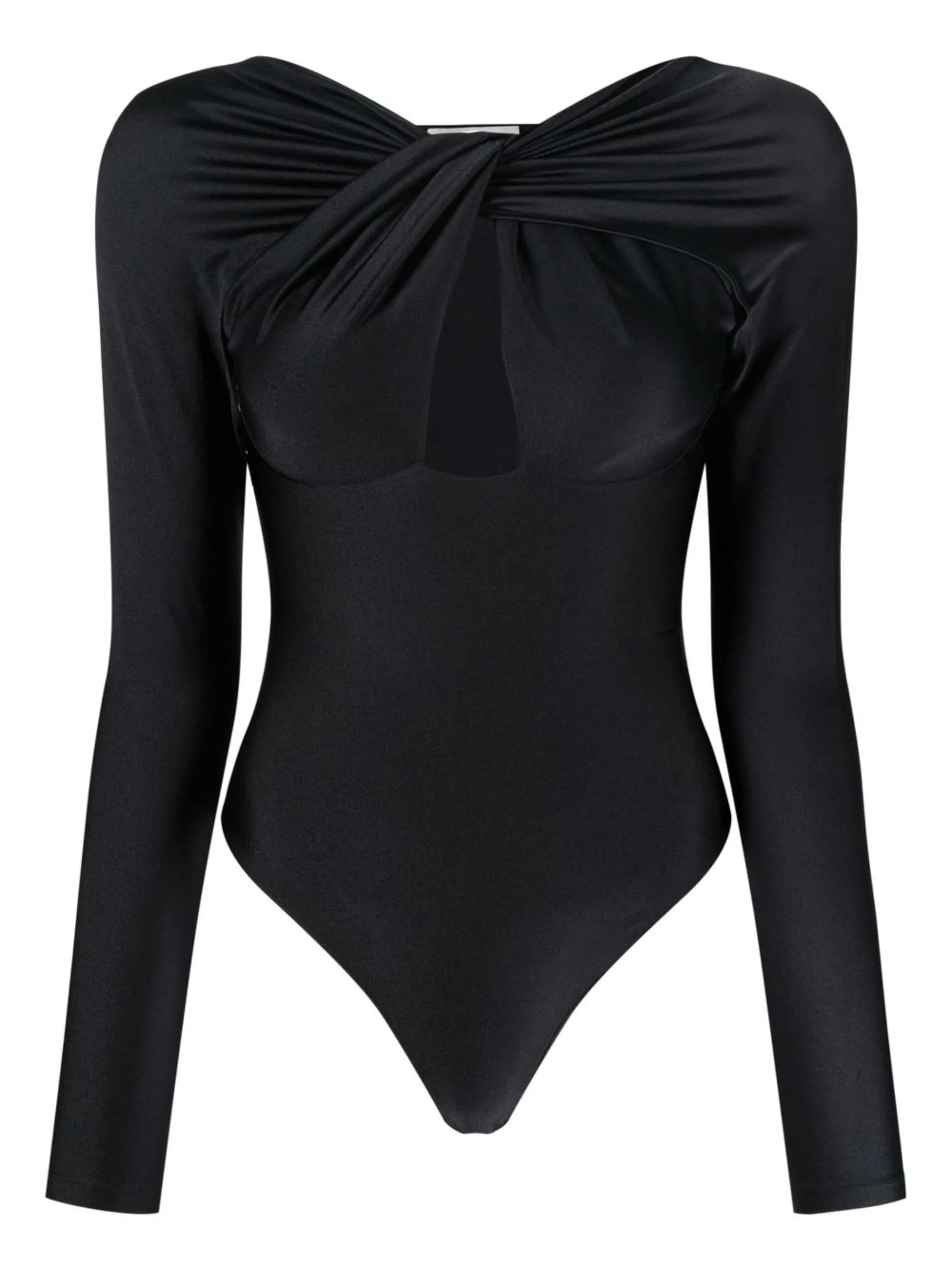 twisted cut-out bodysuit