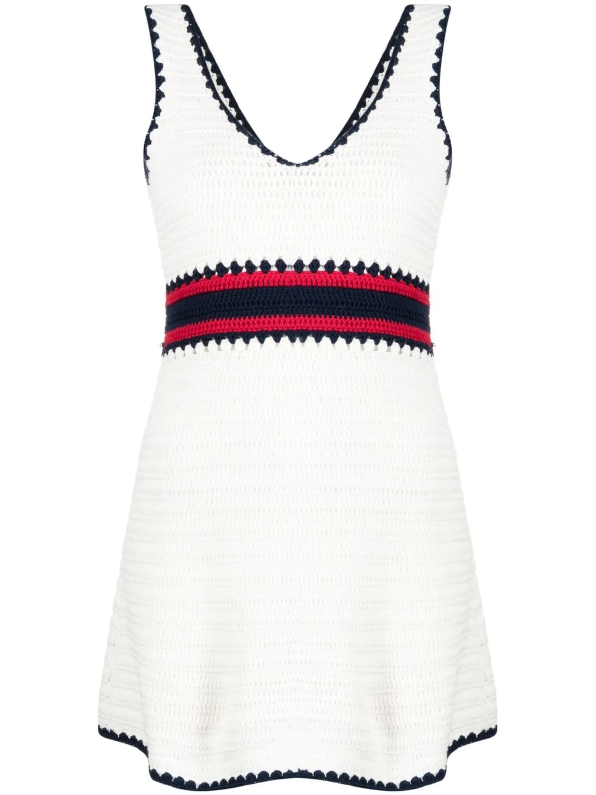 Palmer Elsa crochet mini dress
