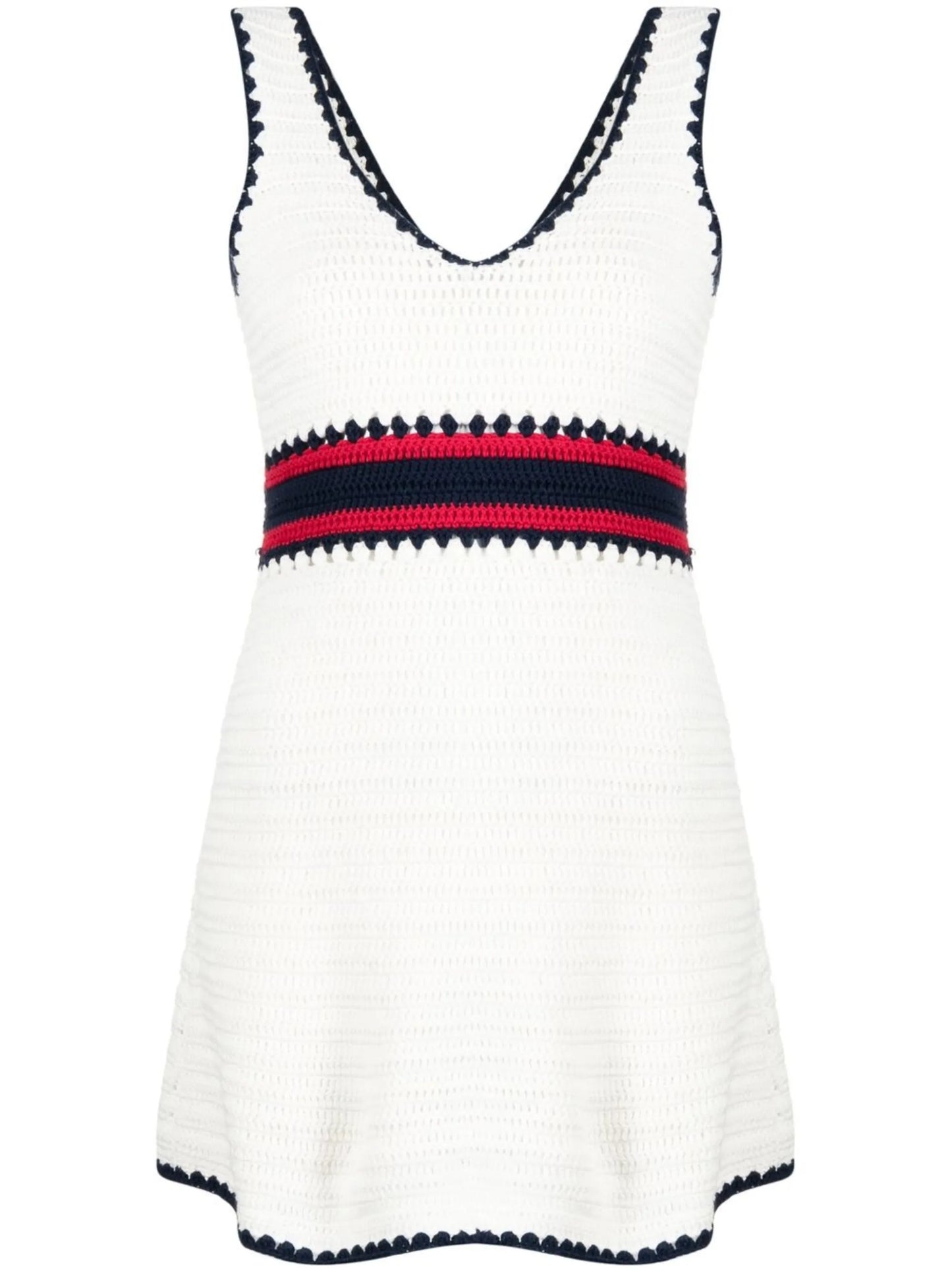 Palmer Elsa crochet mini dress