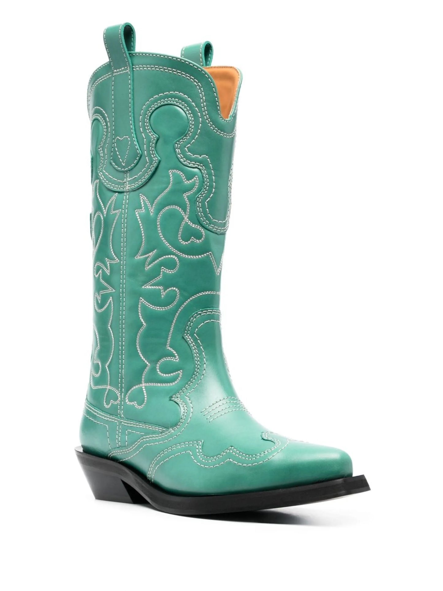embroidered Western boots