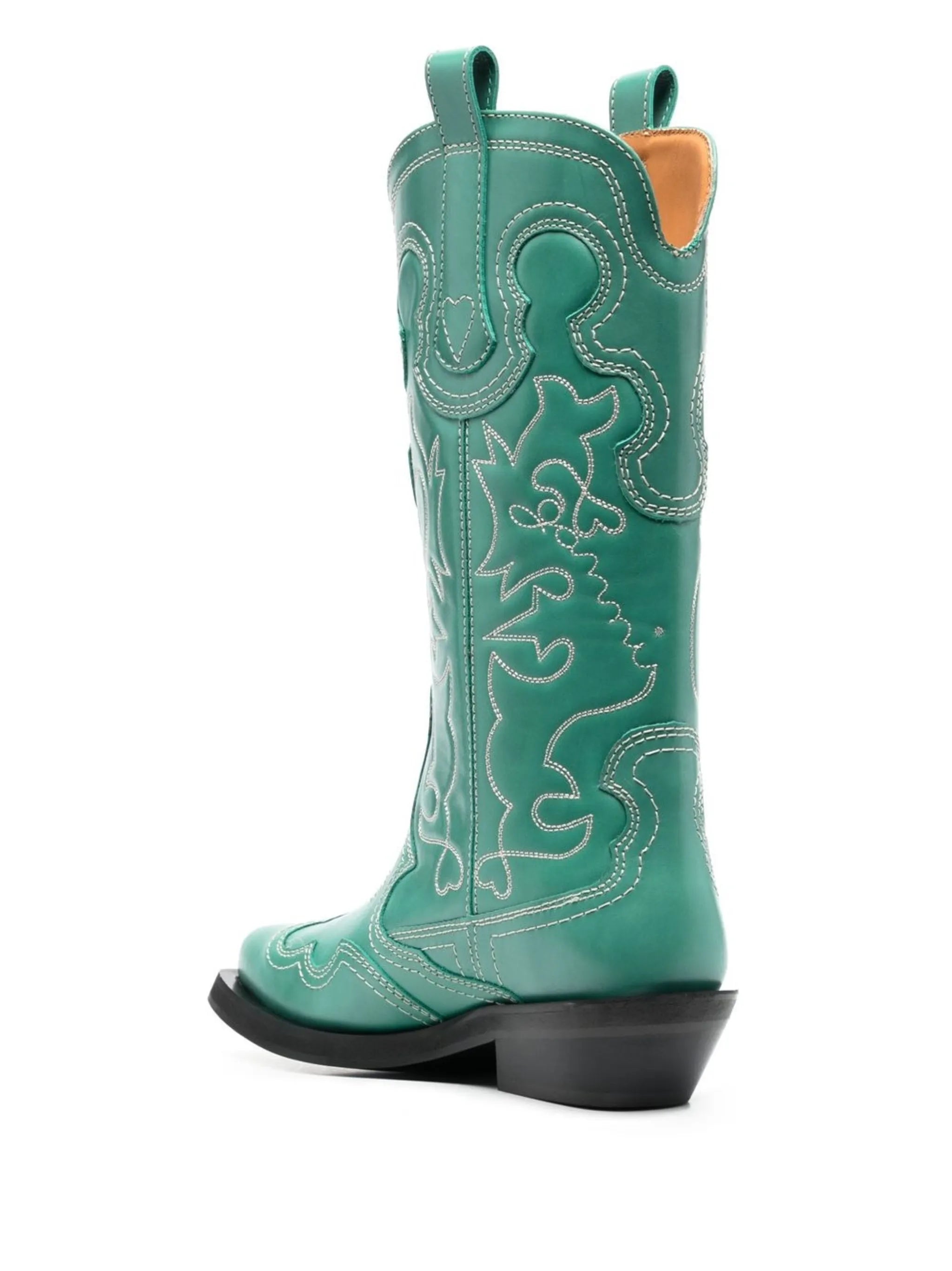 embroidered Western boots