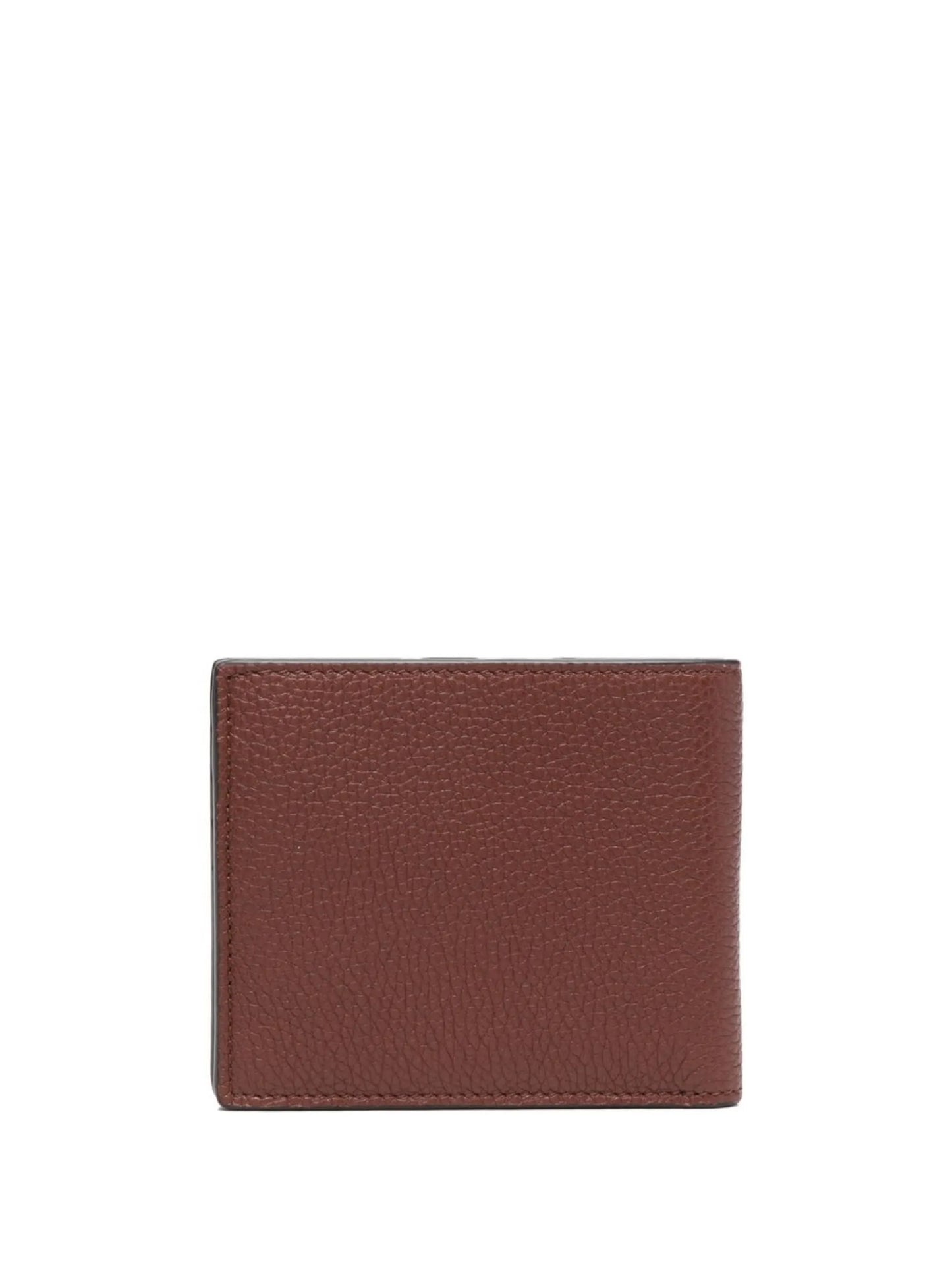 grained sheepskin wallet