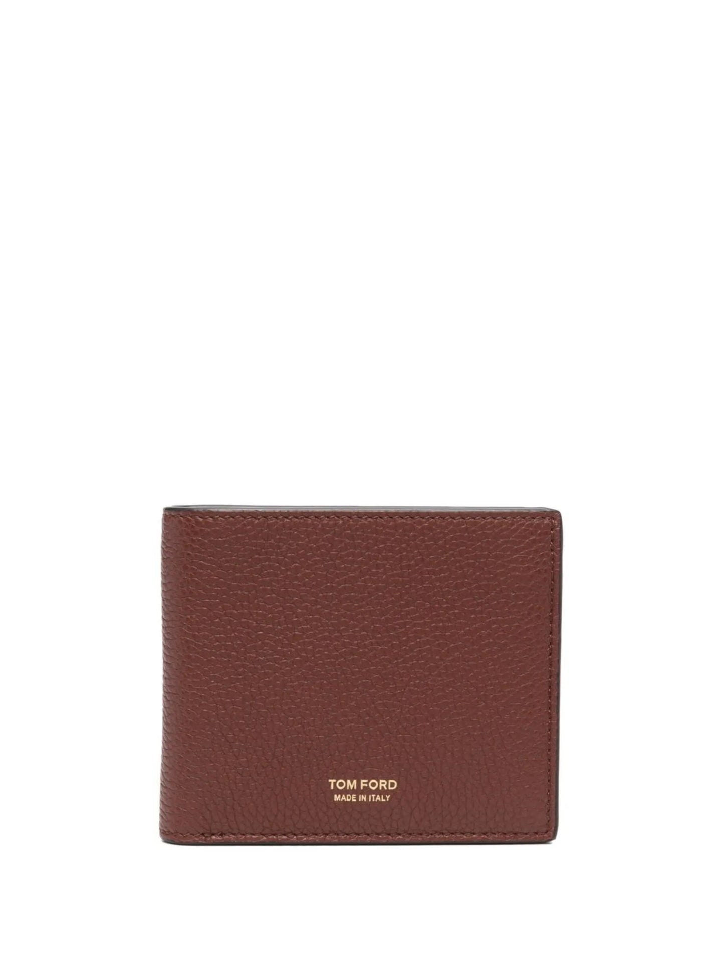 grained sheepskin wallet