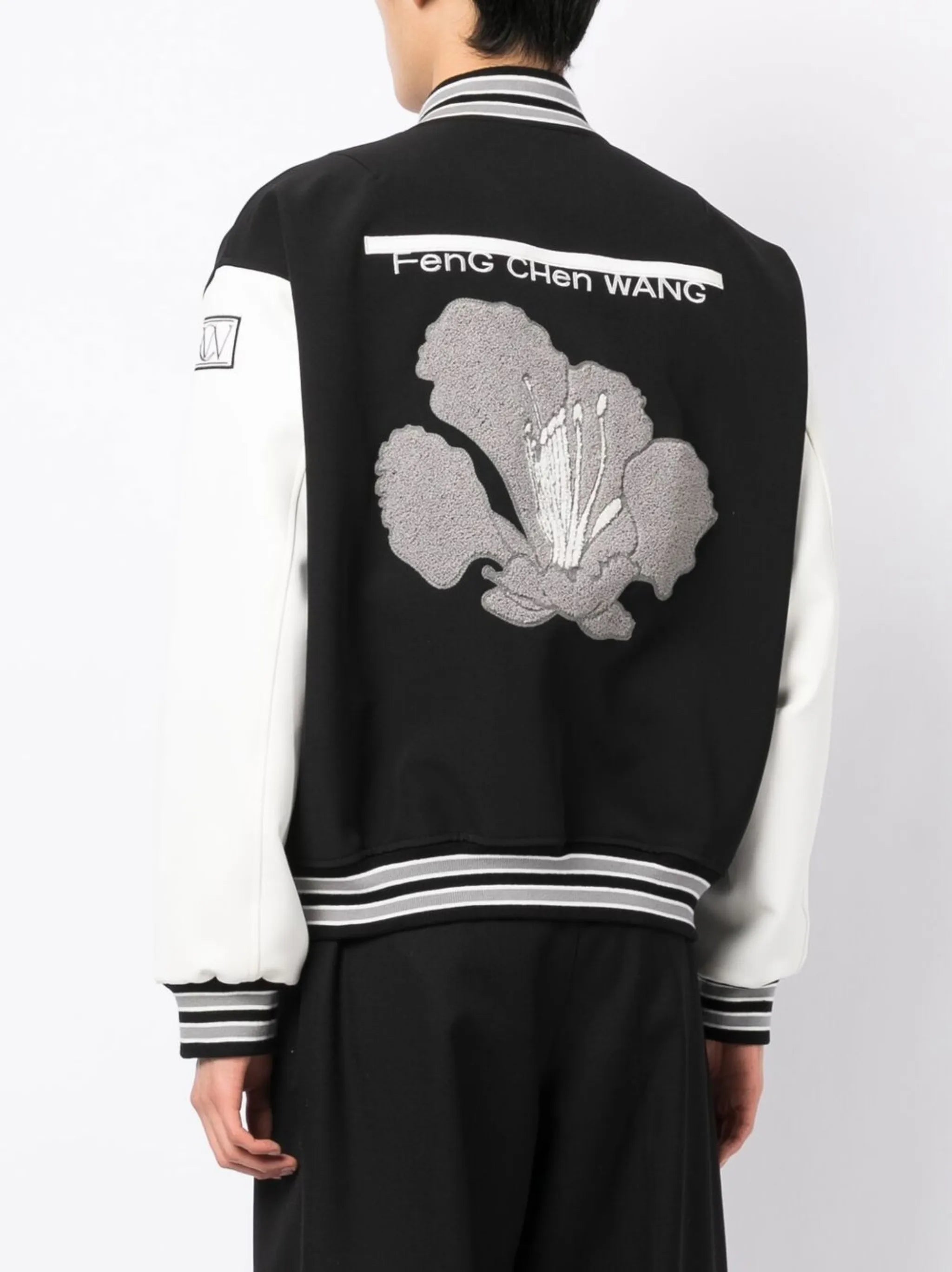 Phoenix embroidered bomber jacket