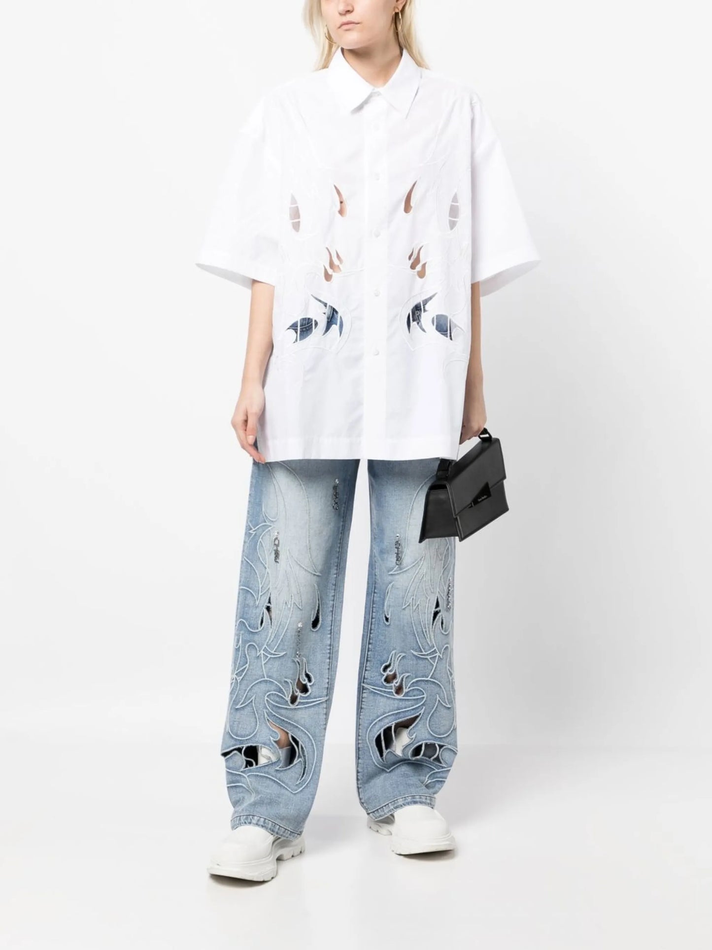 Phoenix cut-out shirt