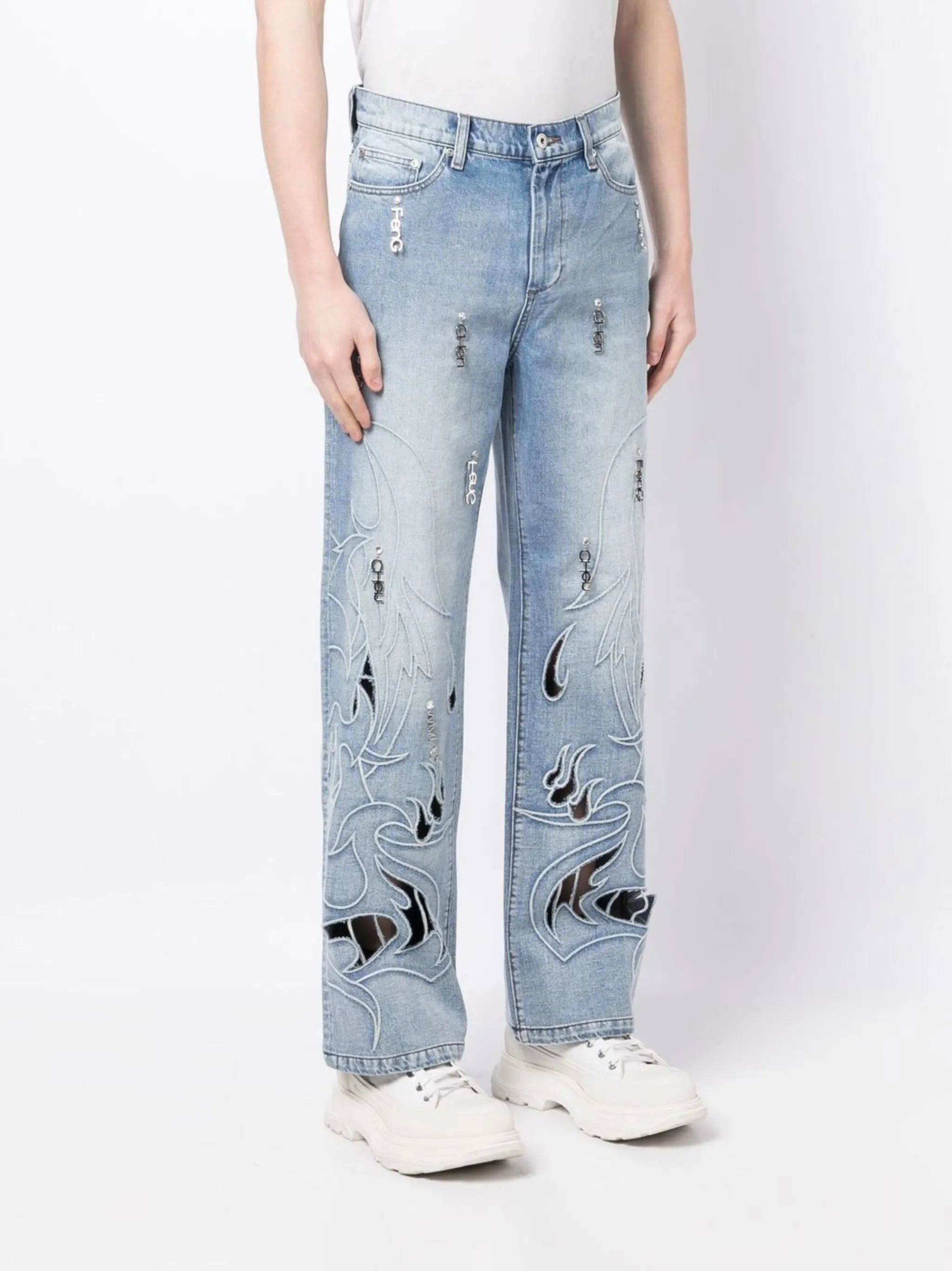 Phoenix cut-out jeans