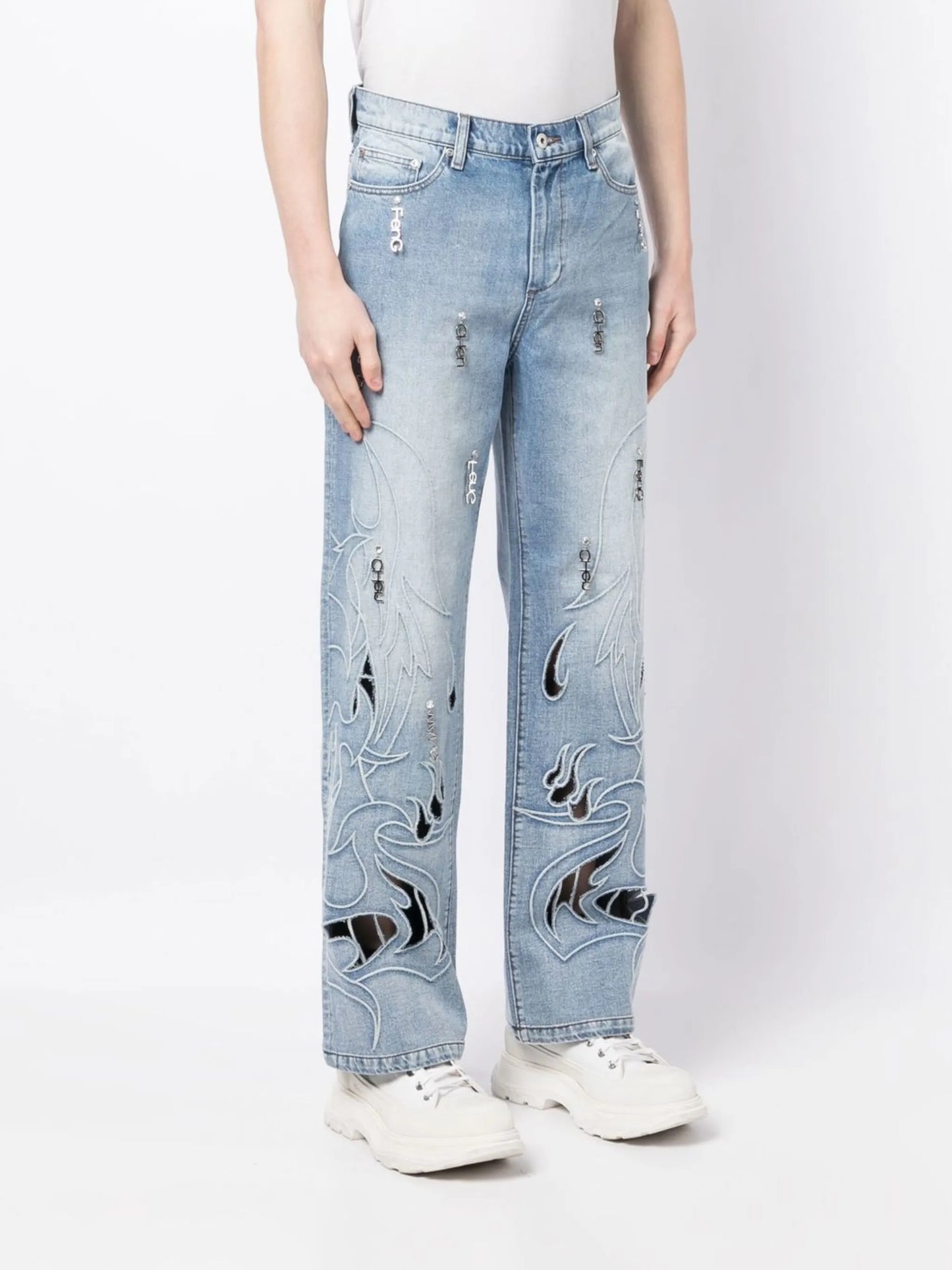 Phoenix cut-out jeans