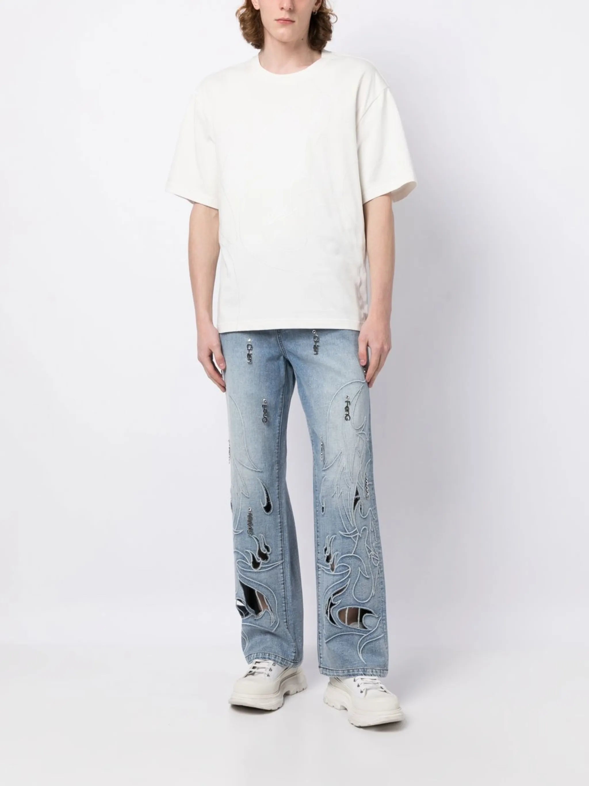 Phoenix cut-out jeans