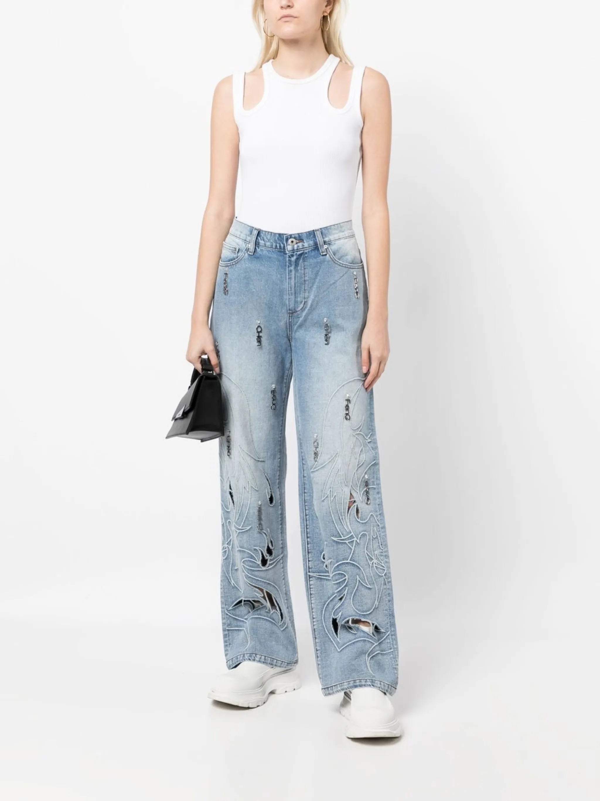 Phoenix cut-out jeans
