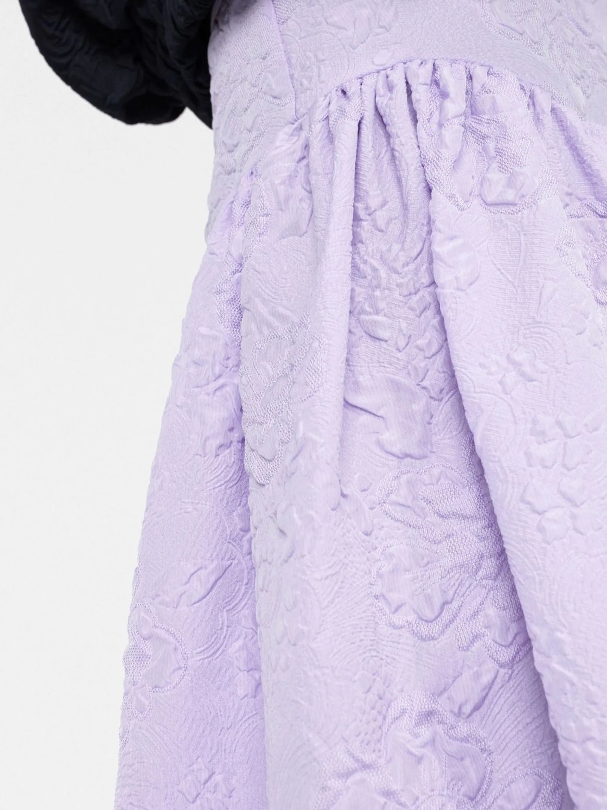 Fabiola matelassé midi skirt