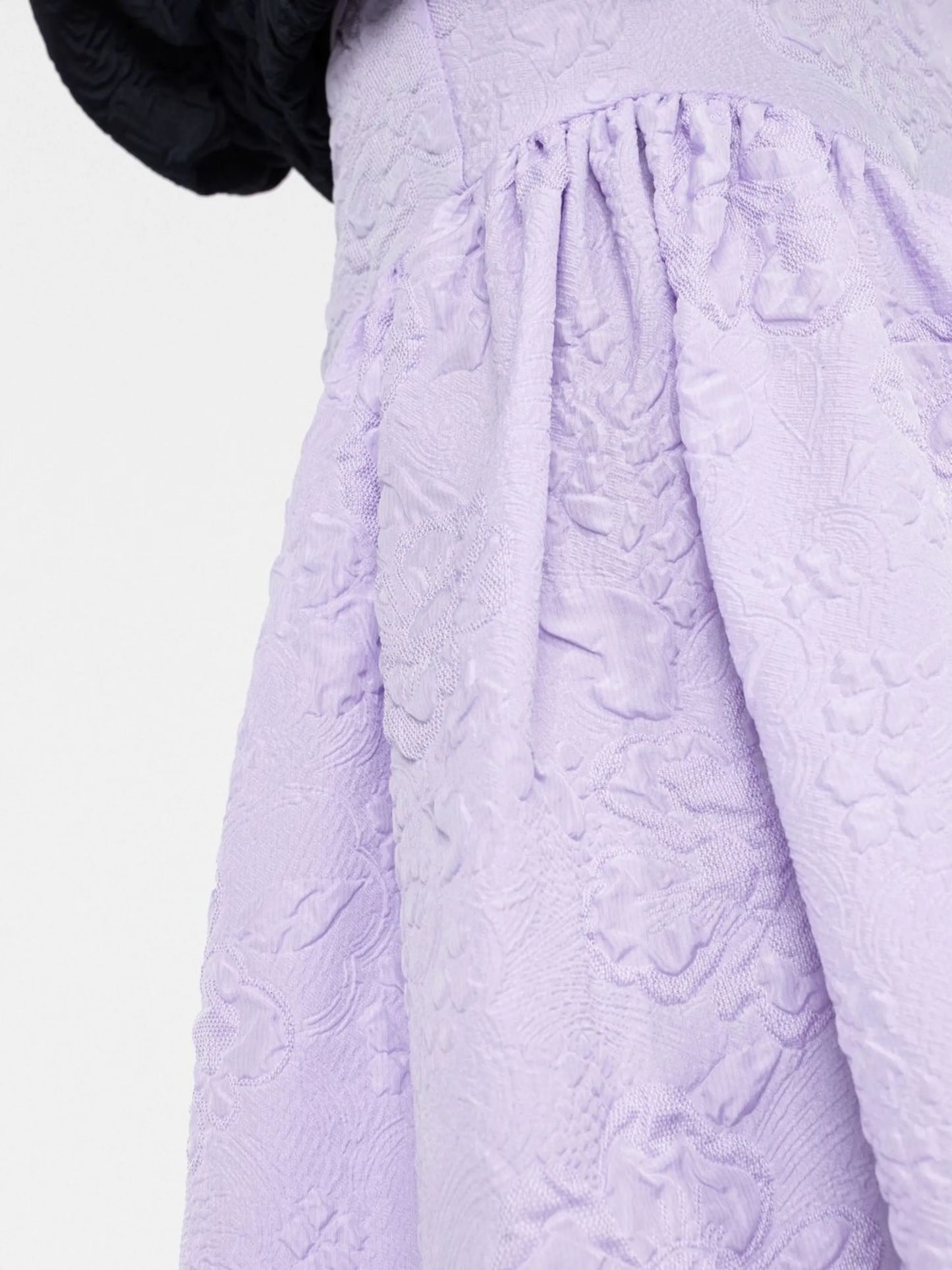 Fabiola matelassé midi skirt