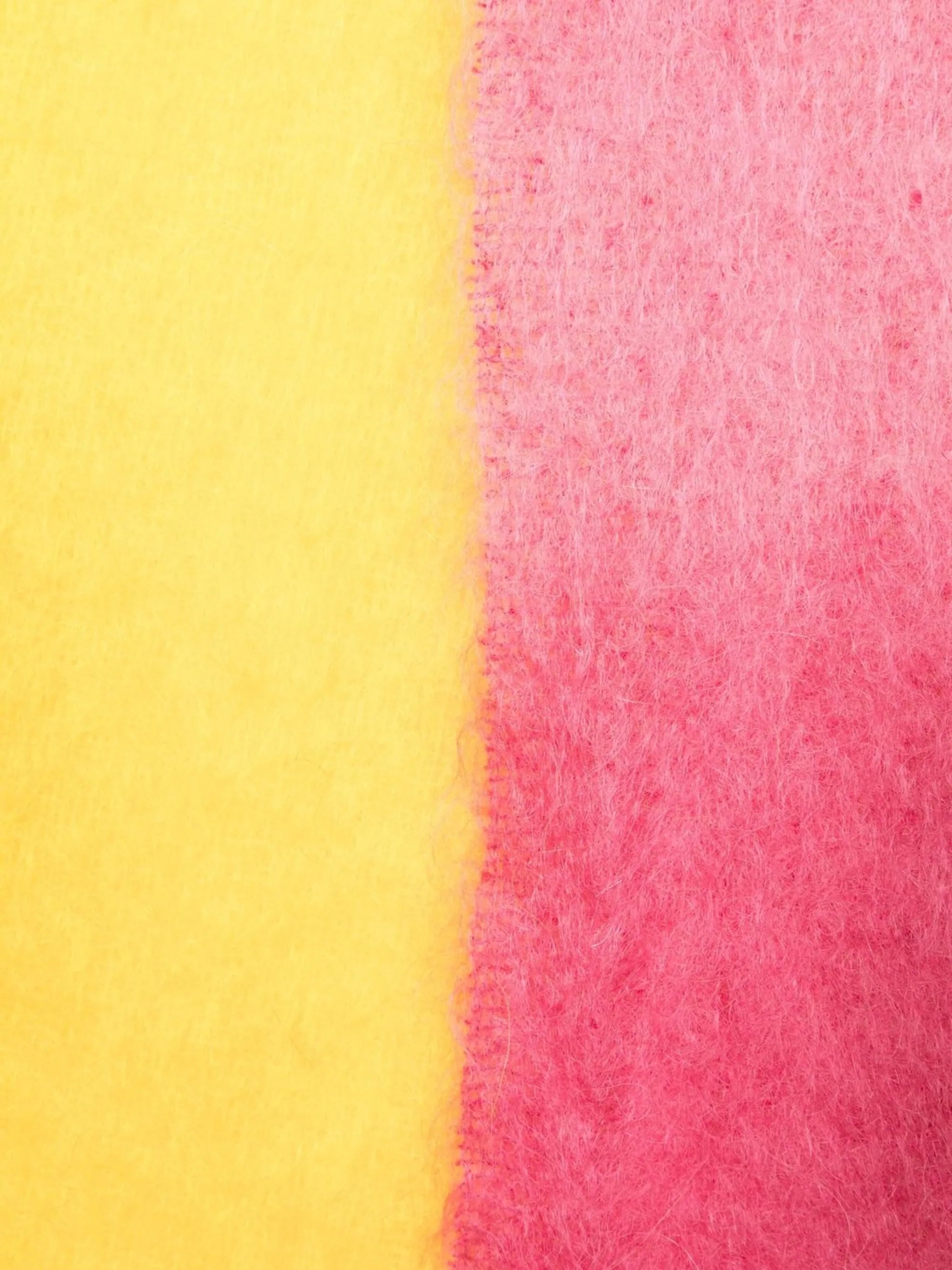 gradient mohair-blend scarf