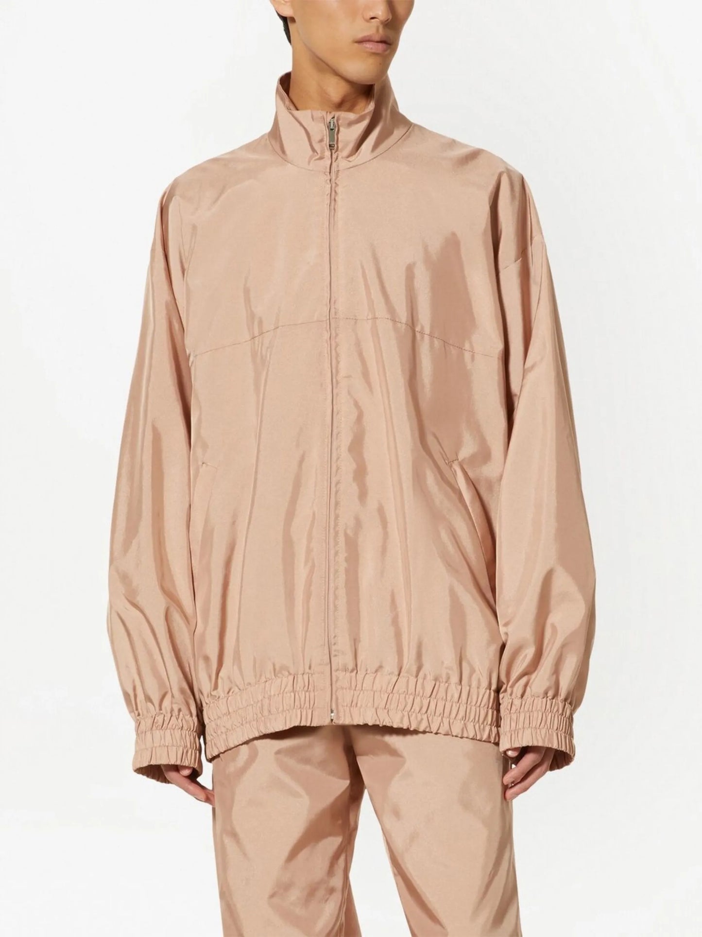 drop-shoulder lightweight jacket