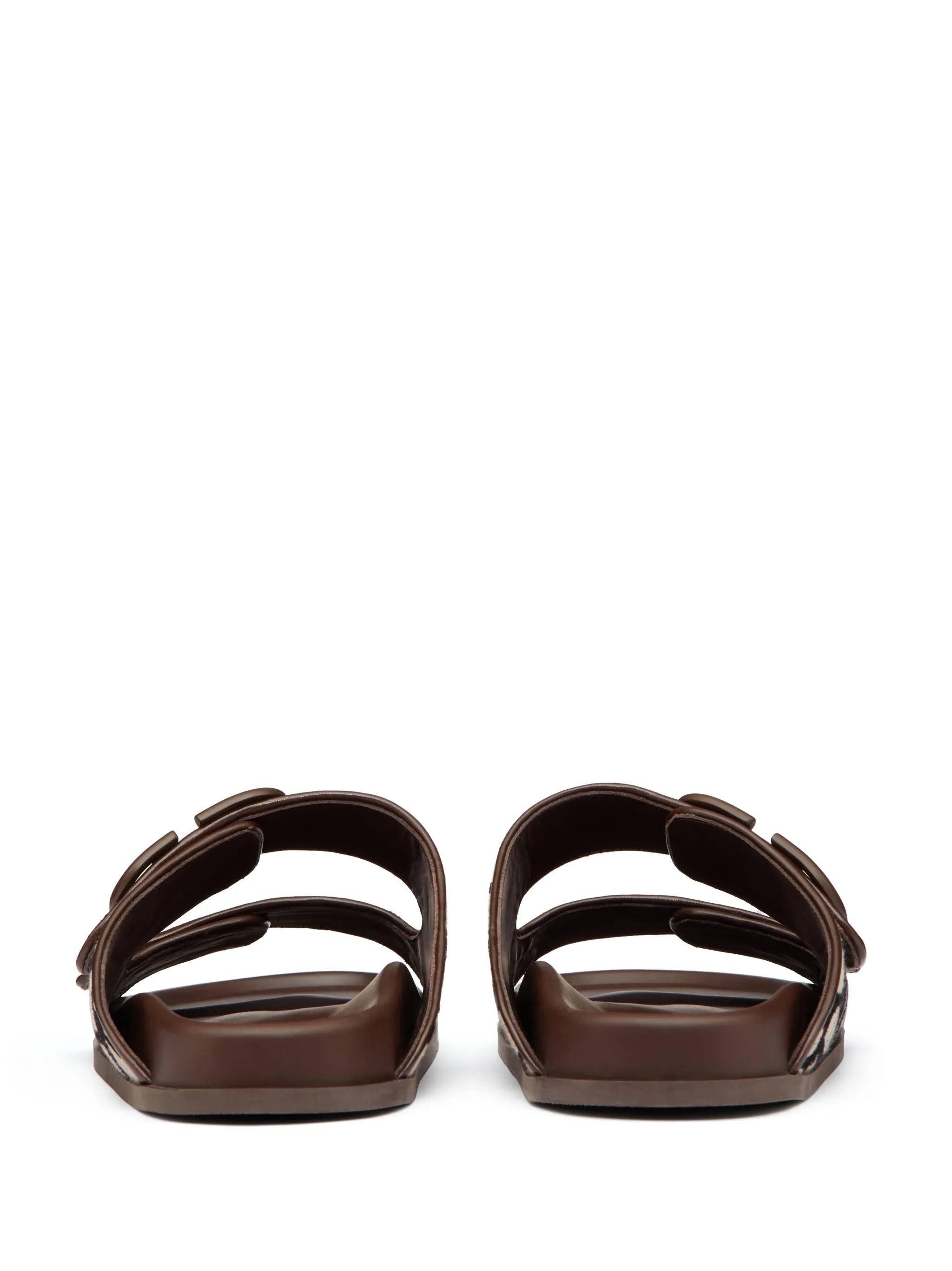 VLogo Toile Iconographe double-strap sandals