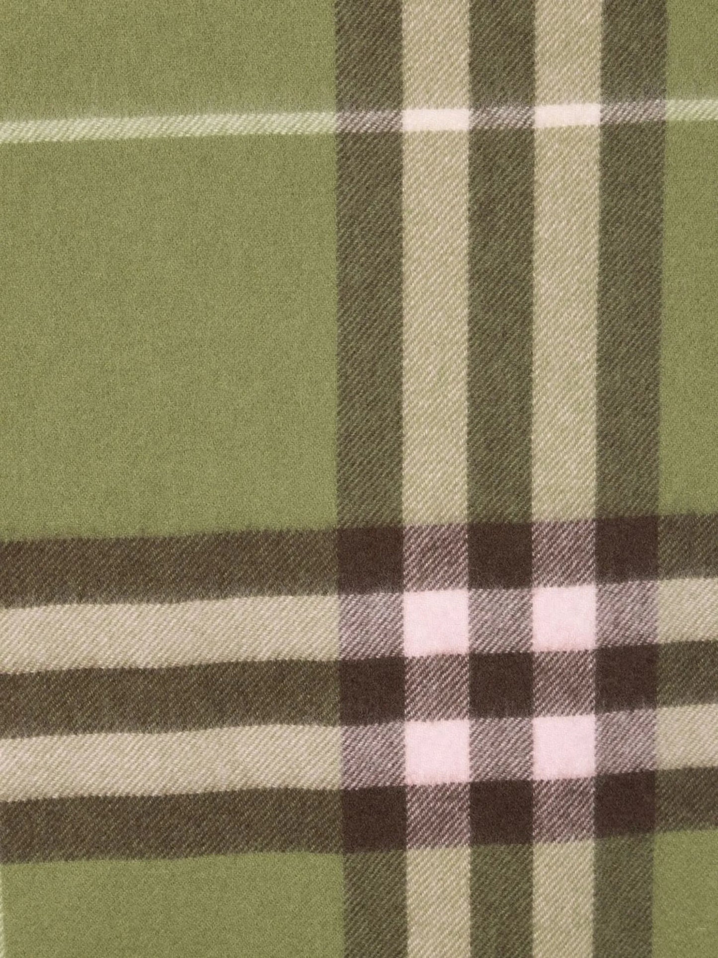 checked cashmere scarf