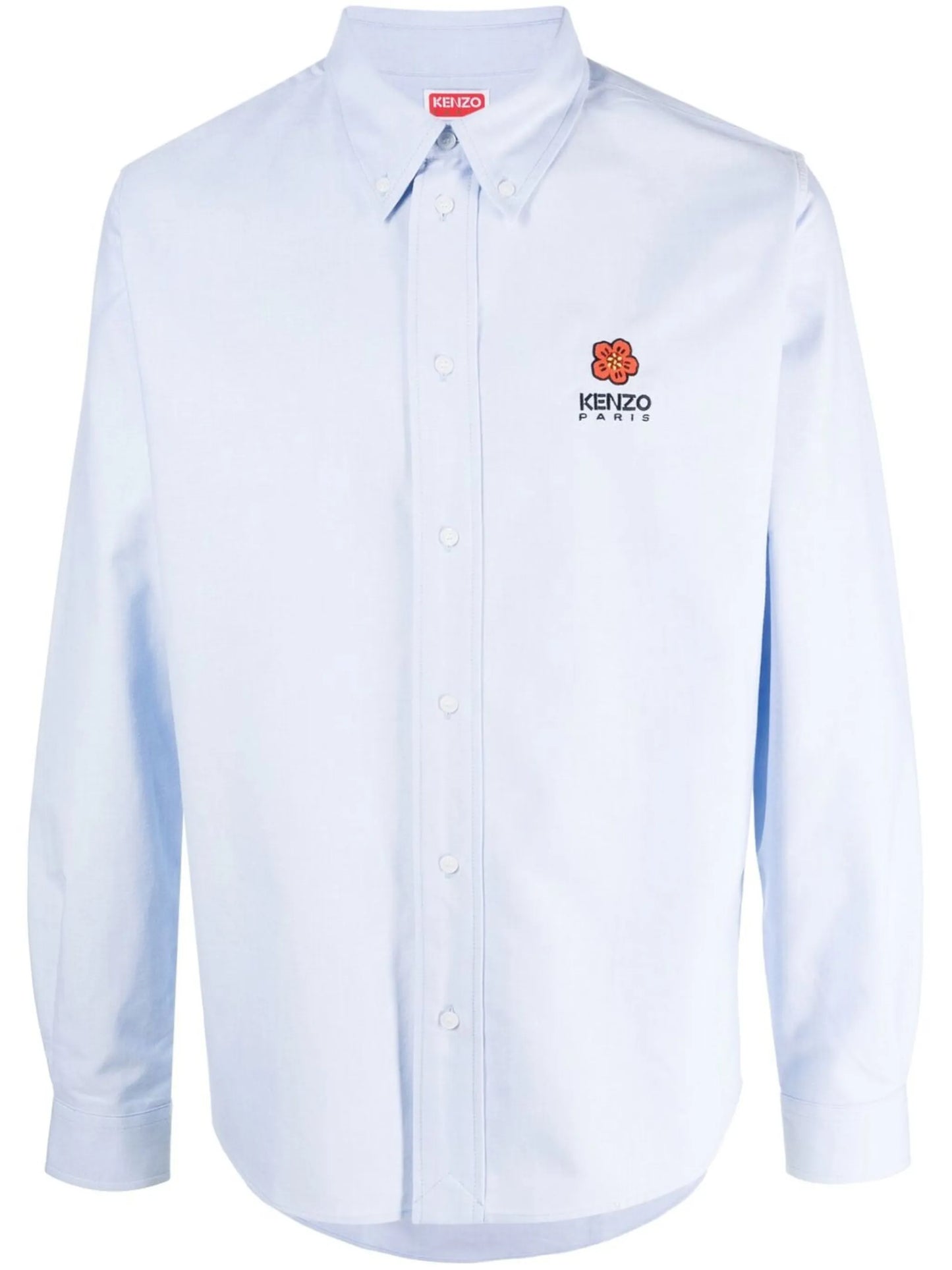 logo-print shirt