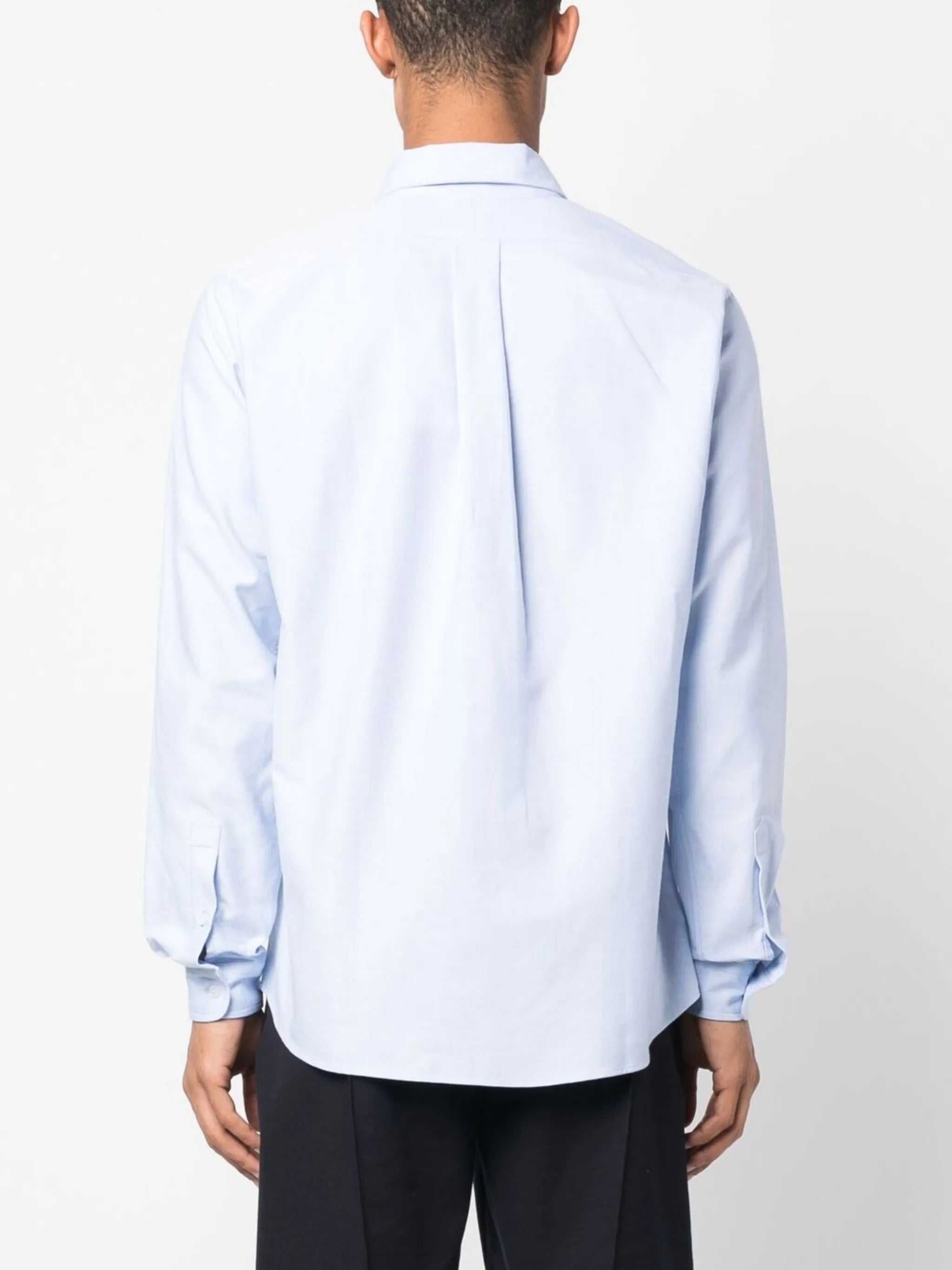 logo-print shirt