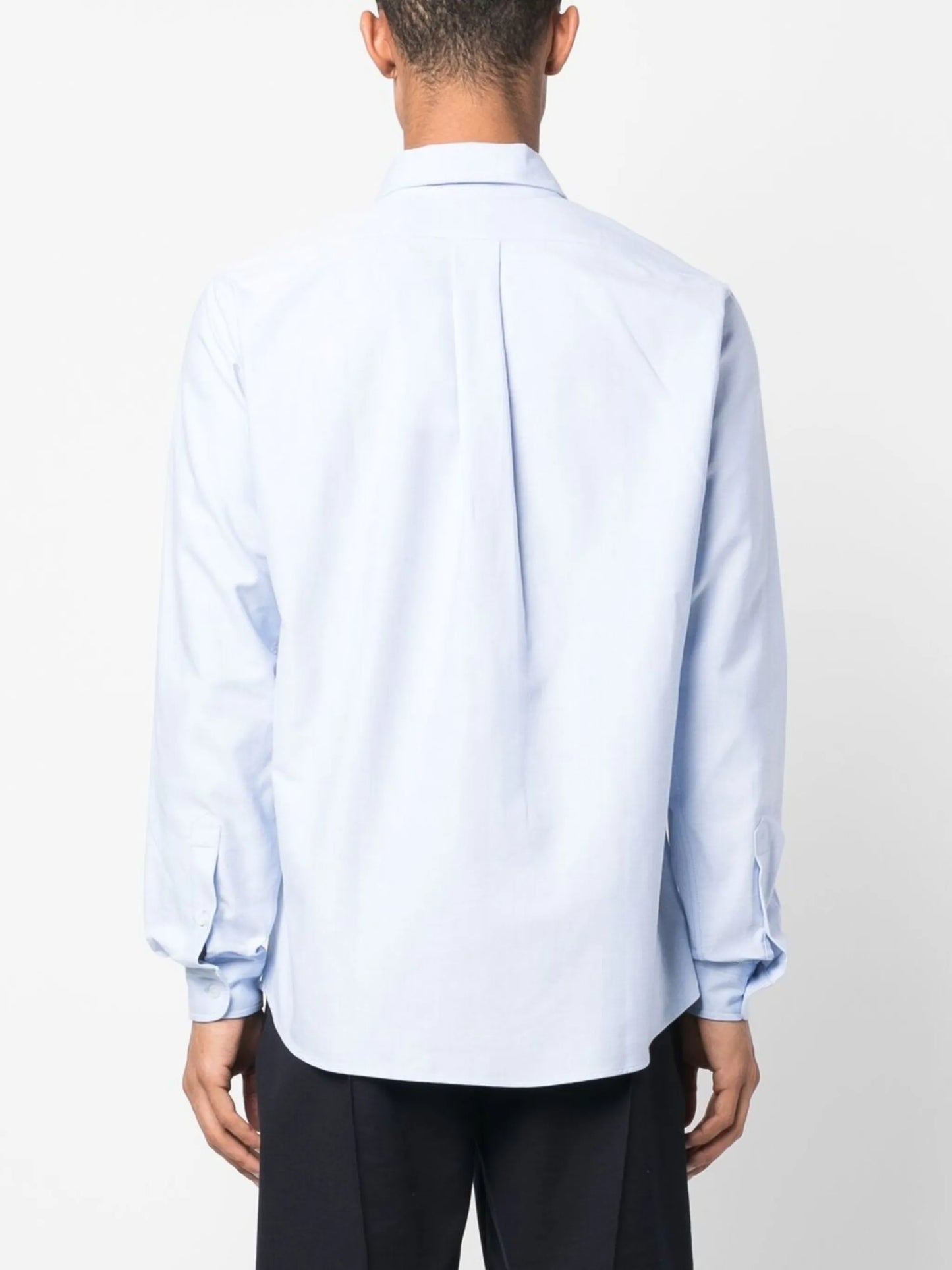 logo-print shirt