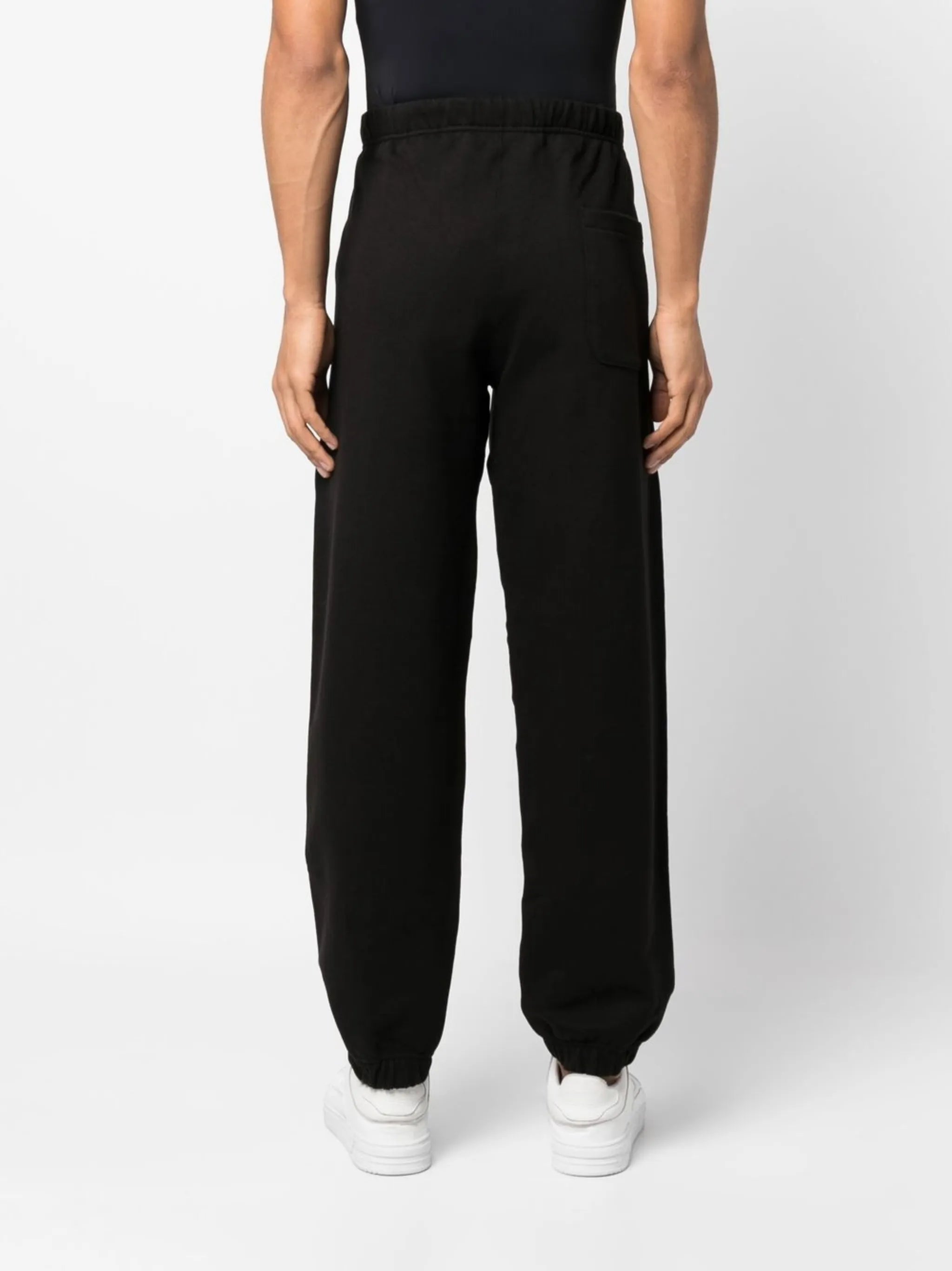 logo patch track pants